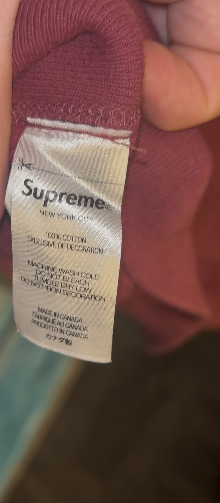 Supreme Supreme Box Logo 2021 “Plum” Size US L / EU 52-54 / 3 - 5 Thumbnail