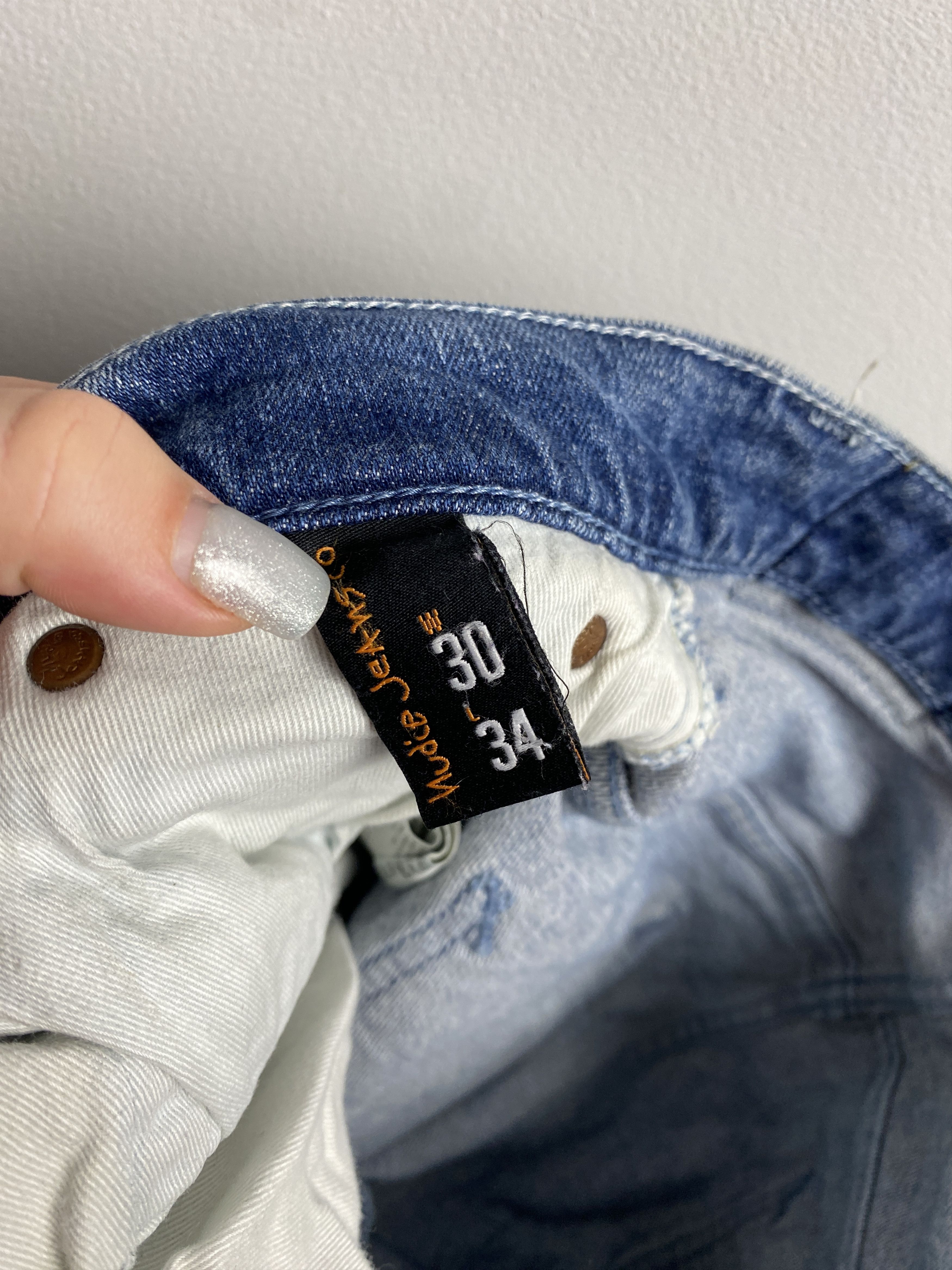 Nudie Jeans Nudie Jeans Thin Finn denim jeans pants Size US 30 / EU 46 - 6 Thumbnail