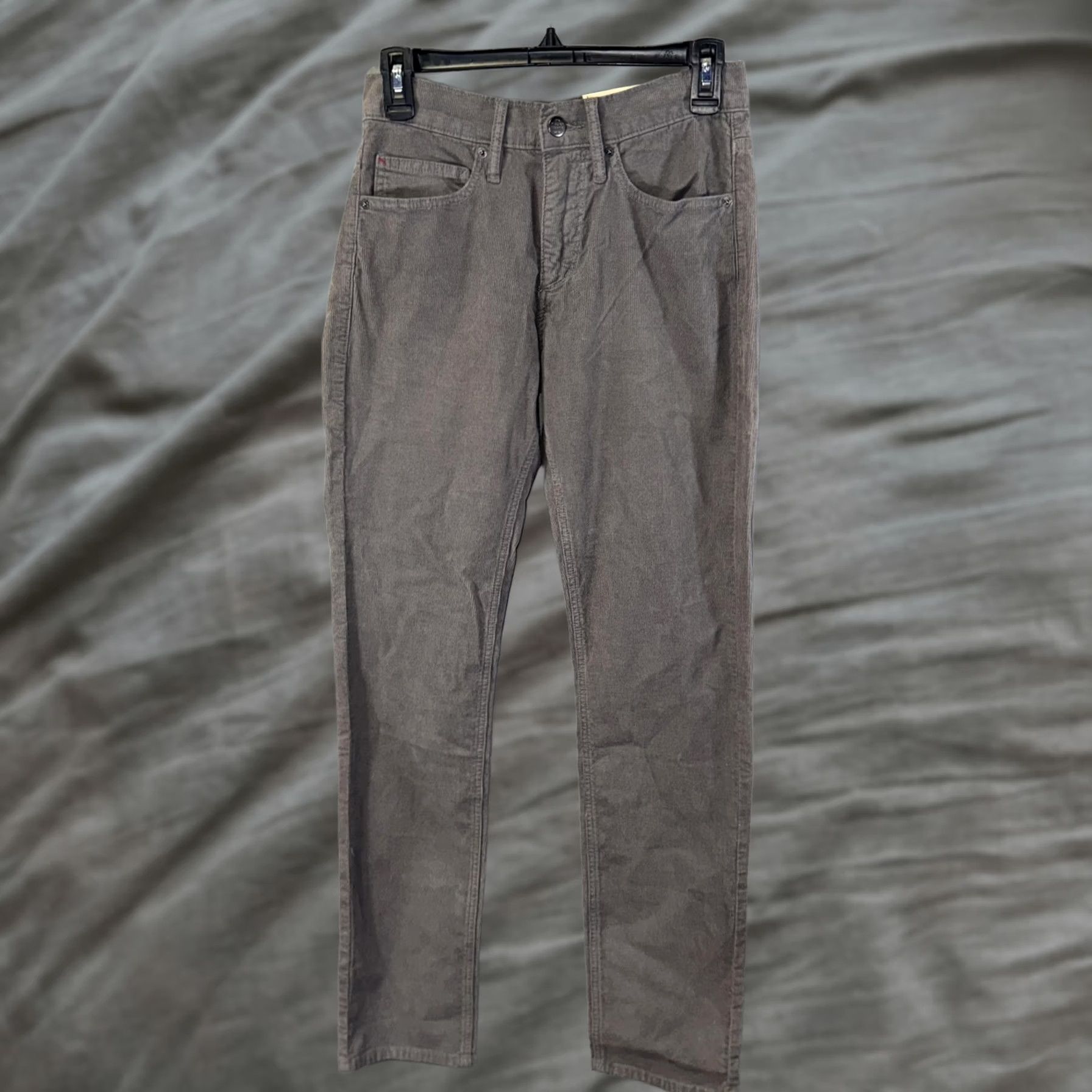 Marine Layer Marine Layer Pants Slim Straight Corduroy Stretch Gray 30x32 Mens Casual Vintage? Size US 30 / EU 46 - 1 Thumbnail