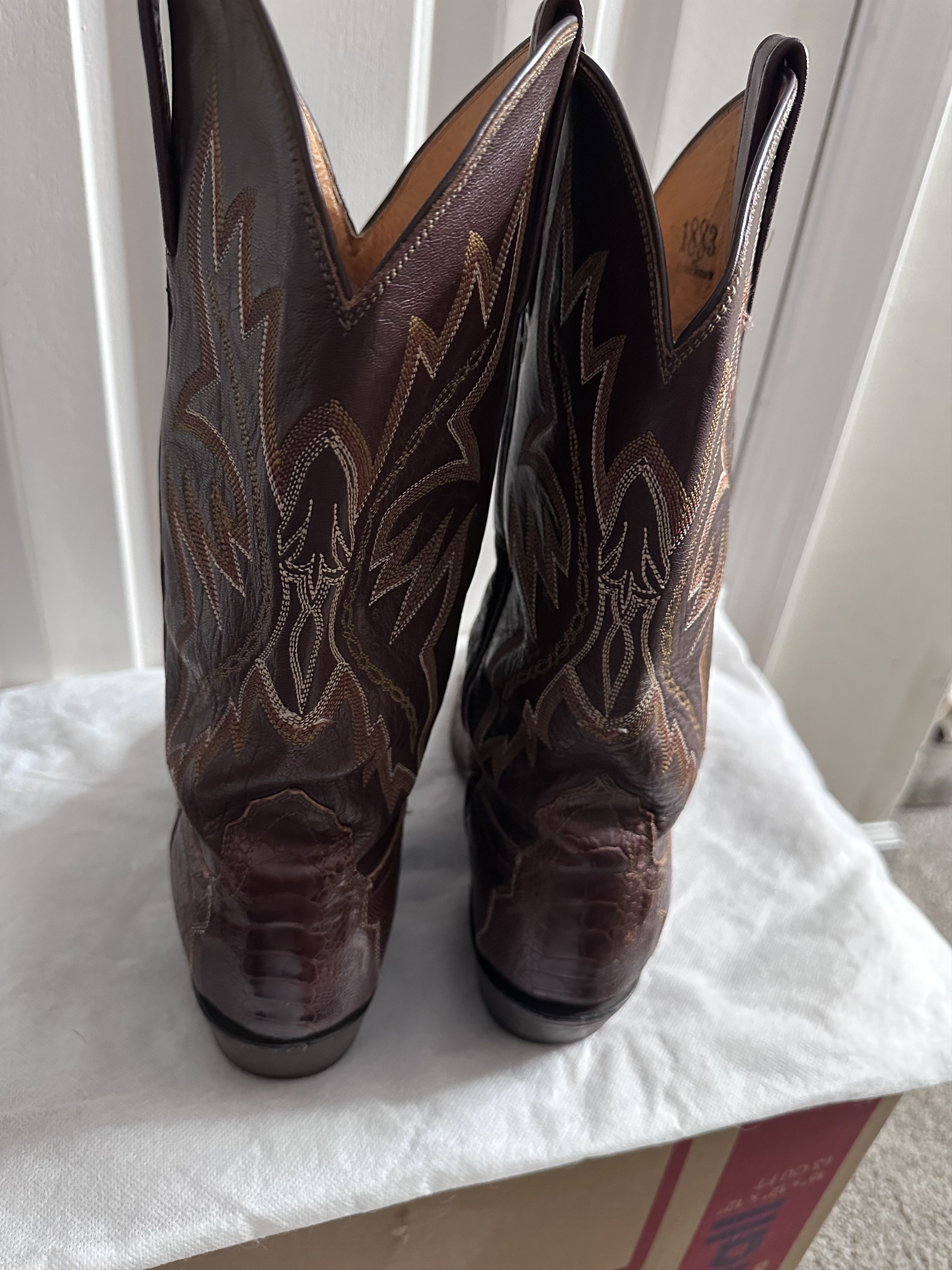 Lucchese Mens Lucchese size 10 boots Size US 10 / EU 43 - 4 Thumbnail