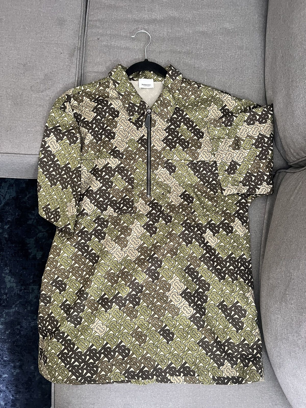 Burberry Burberry Monogram Zip up Polo Size US XL / EU 56 / 4 - 1 Thumbnail