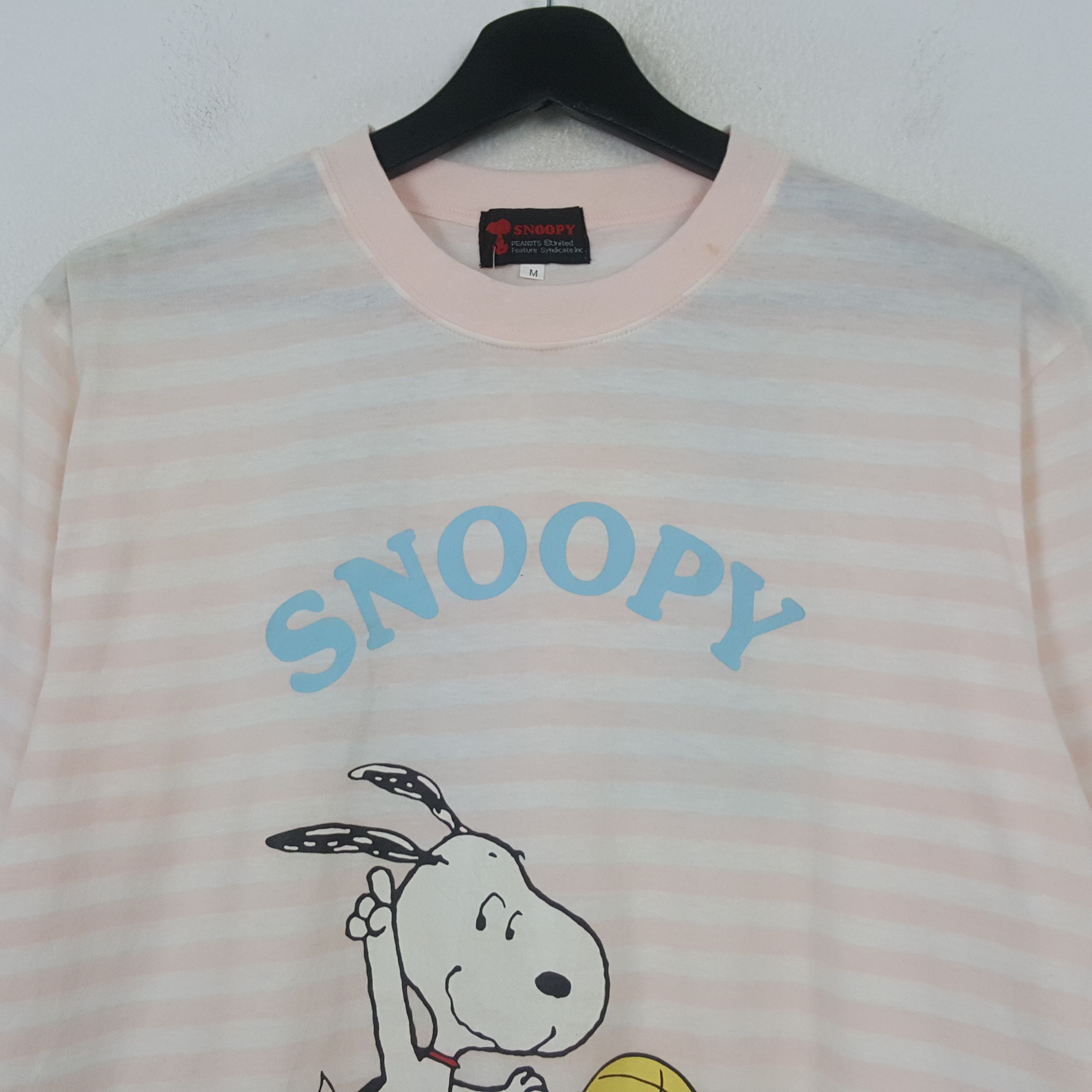 Vintage Snoopy Cartoon Tshirt RR23 Size US L / EU 52-54 / 3 - 2 Thumbnail