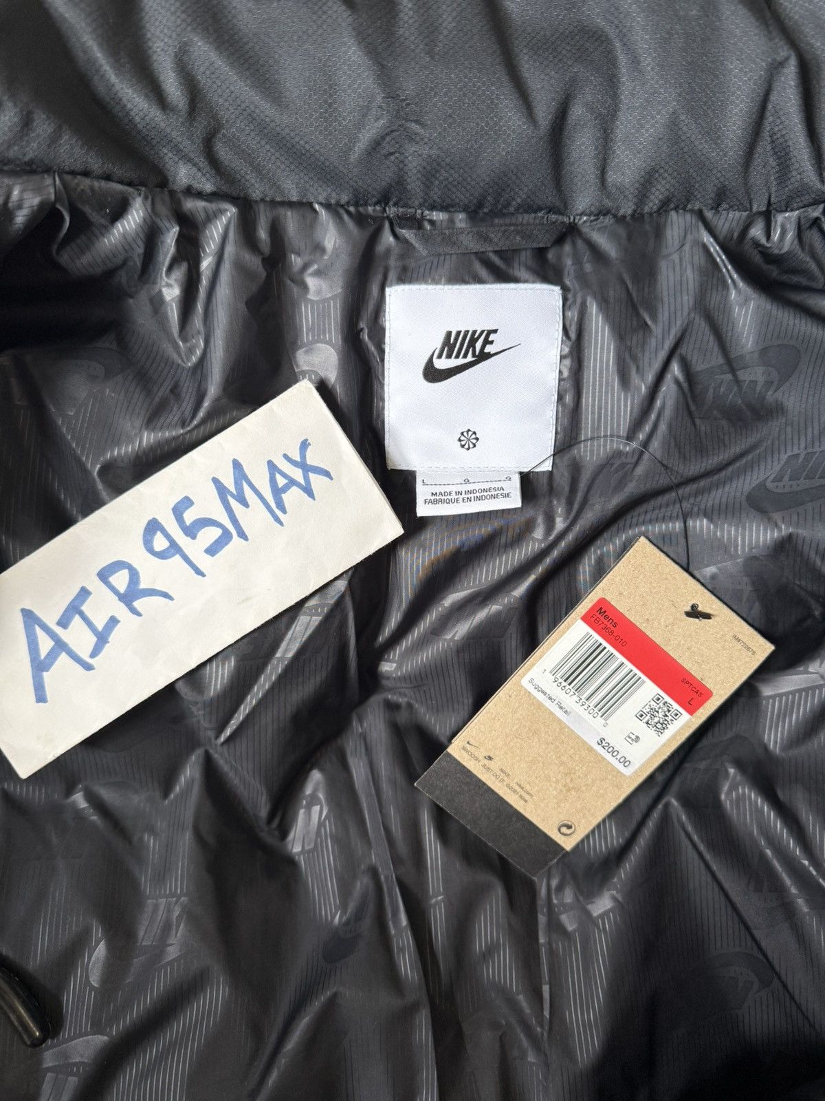 Nike Nike Sportswear Jacket W/ Primaloft New Lrg Size US L / EU 52-54 / 3 - 4 Thumbnail