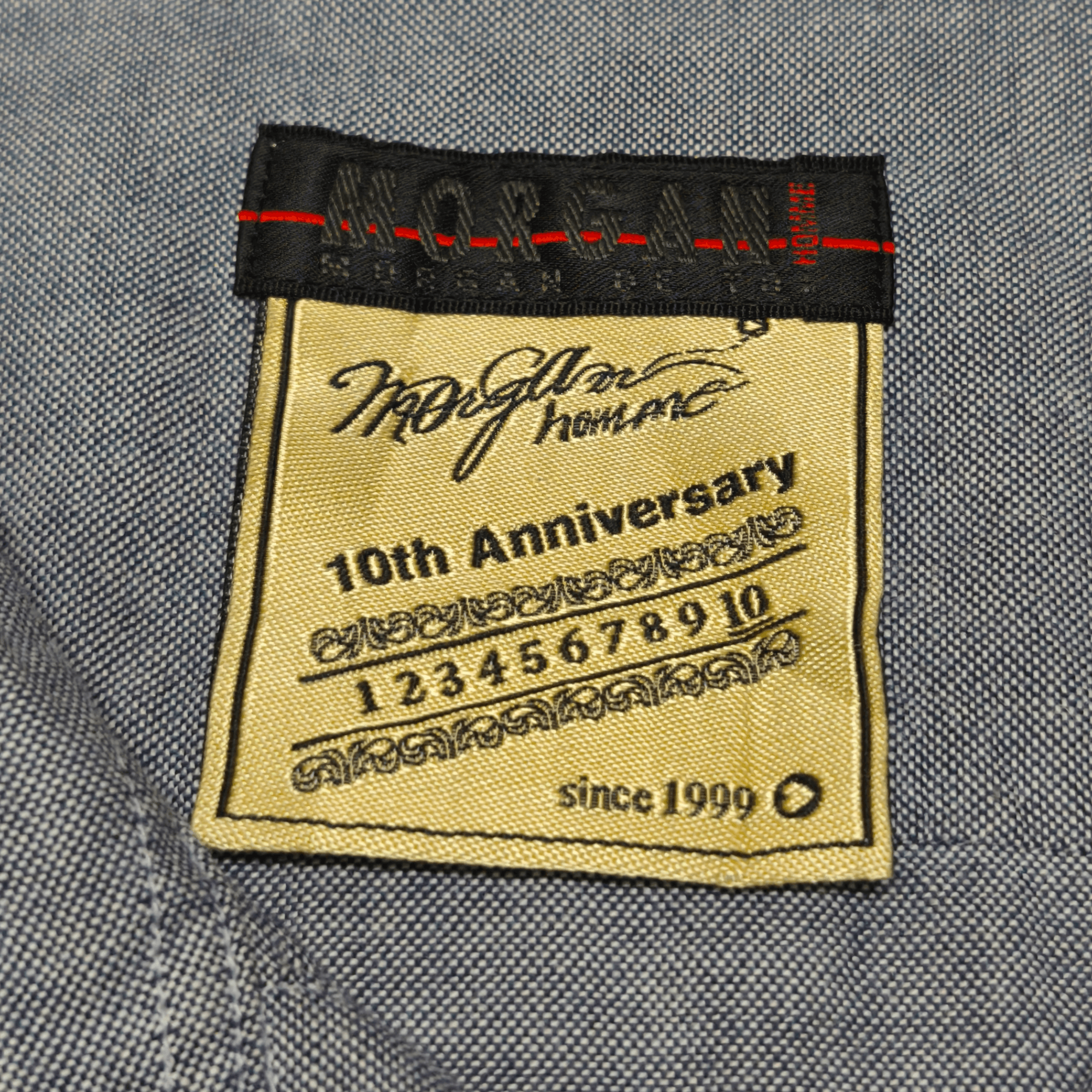 Morgan De Toi Morgan Homme De Toi 10th Anniversary Frayed Button Shirt Size US M / EU 48-50 / 2 - 7 Thumbnail