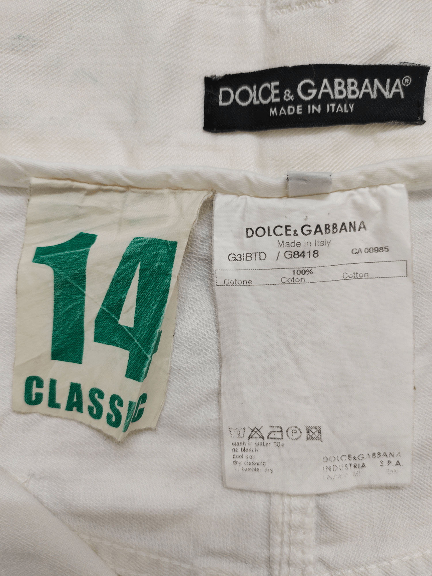 Dolce & Gabbana Vintage Dolce & Gabbana Studded Pocket Jeans Low Rise Size US 36 / EU 52 - 19 Thumbnail