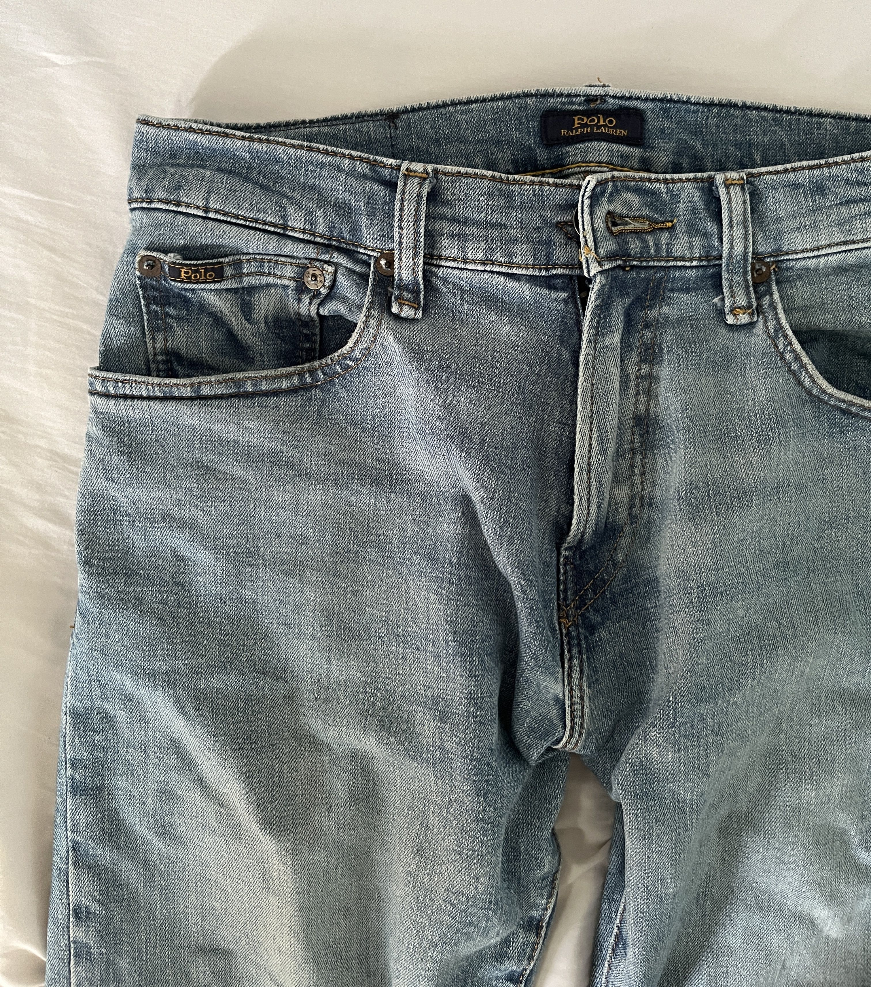 Polo Ralph Lauren Polo Ralph Lauren Hampton Relaxed Straight jeans Size US 29 - 3 Thumbnail