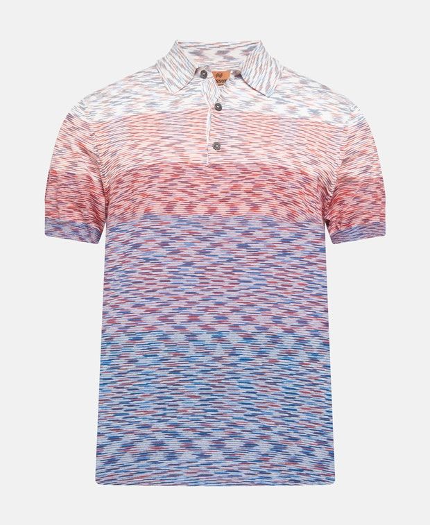Missoni Knitted polo shirt Size US L / EU 52-54 / 3 - 1 Preview