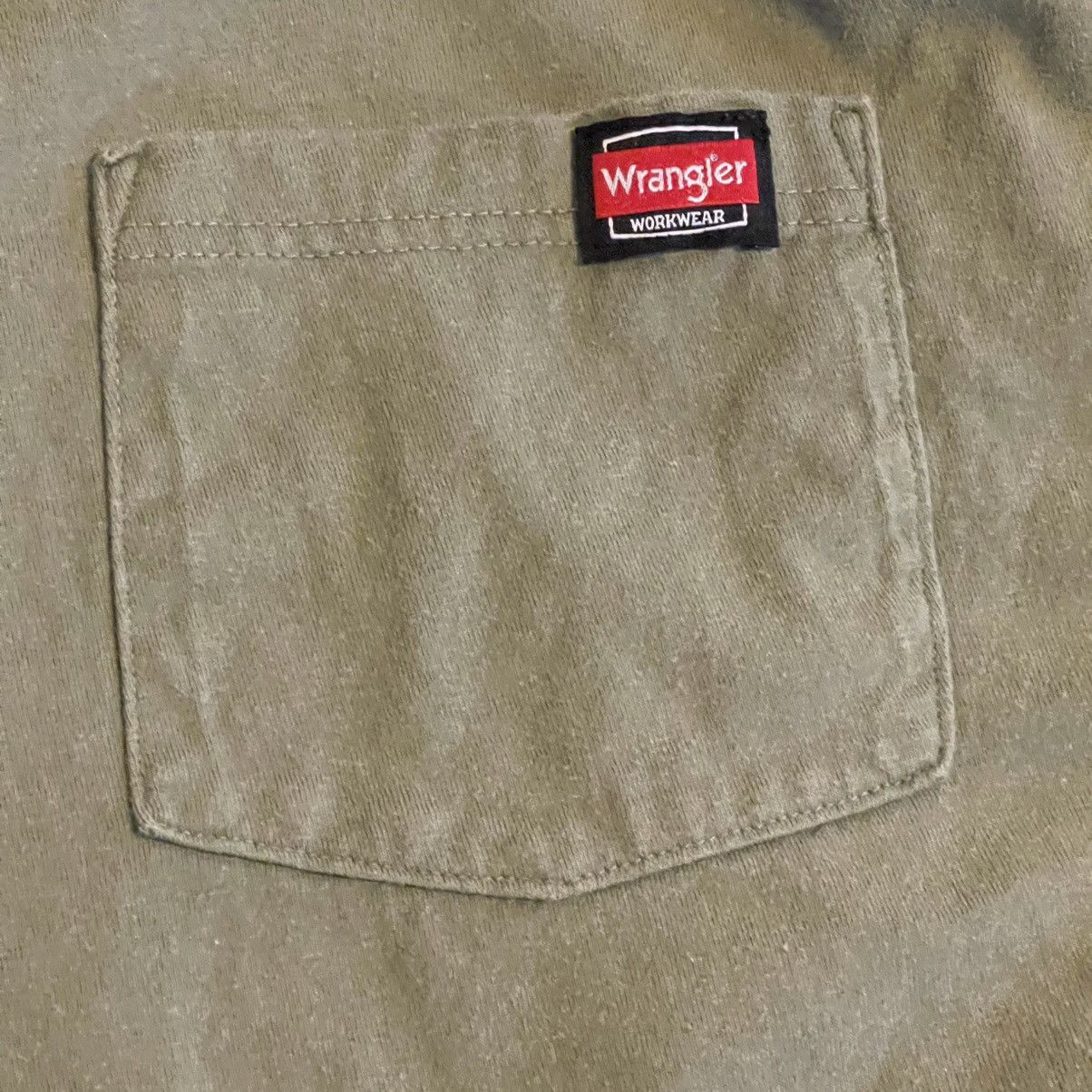 Wrangler Wrangler Shirt Men 3XL Green Workwear Outdoors Crew Neck Tee Size US XXL / EU 58 / 5 - 5 Thumbnail