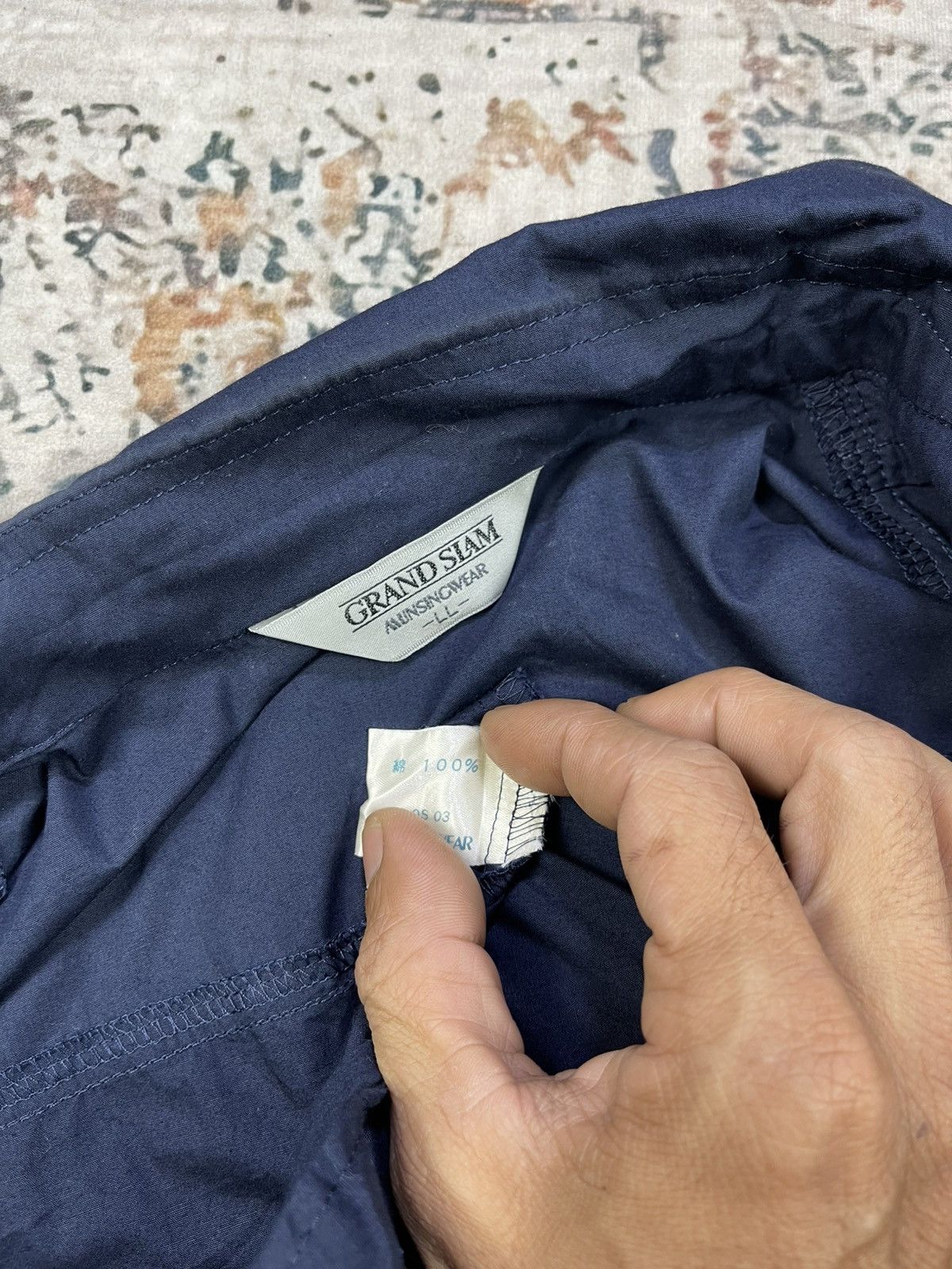 Grand Slam Vtg Grandslam Navy Haringgttone Jacket Size US L / EU 52-54 / 3 - 12 Thumbnail