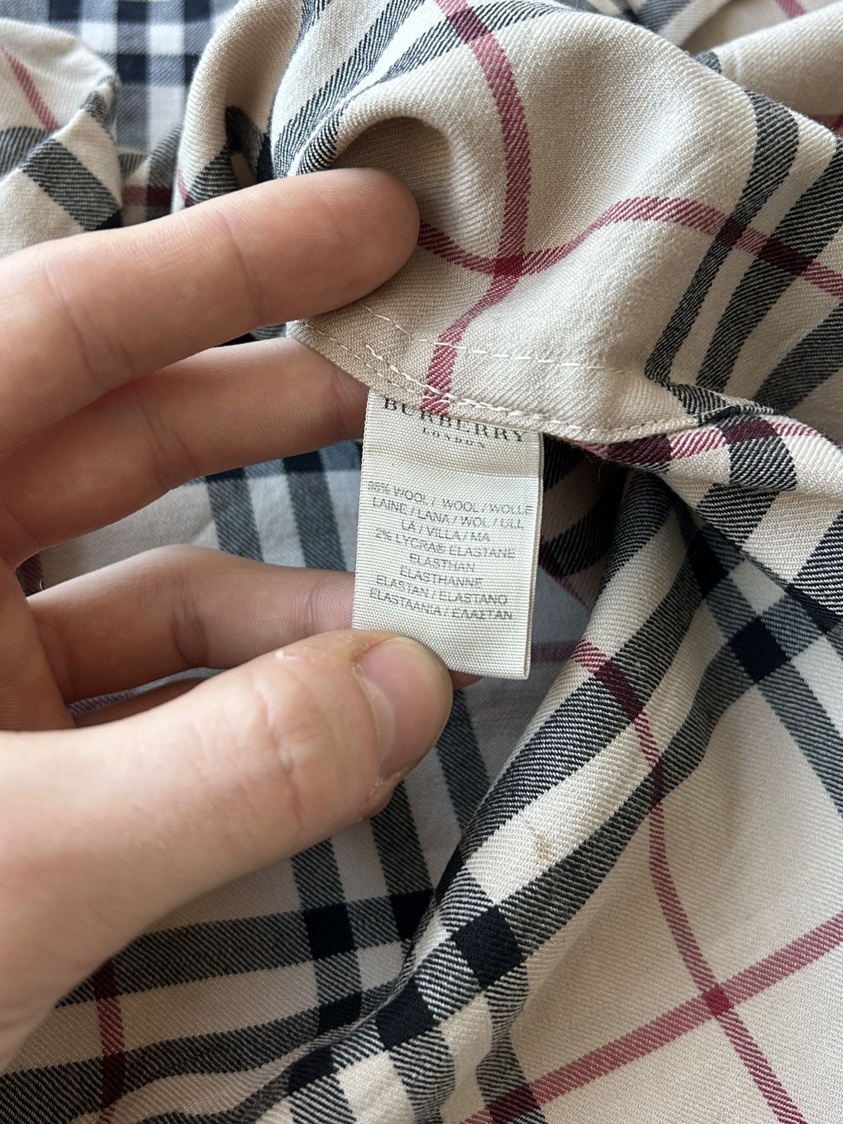 Burberry Burberry London Nova Check Button Up Shirt Size M / US 6-8 / IT 42-44 - 12 Thumbnail