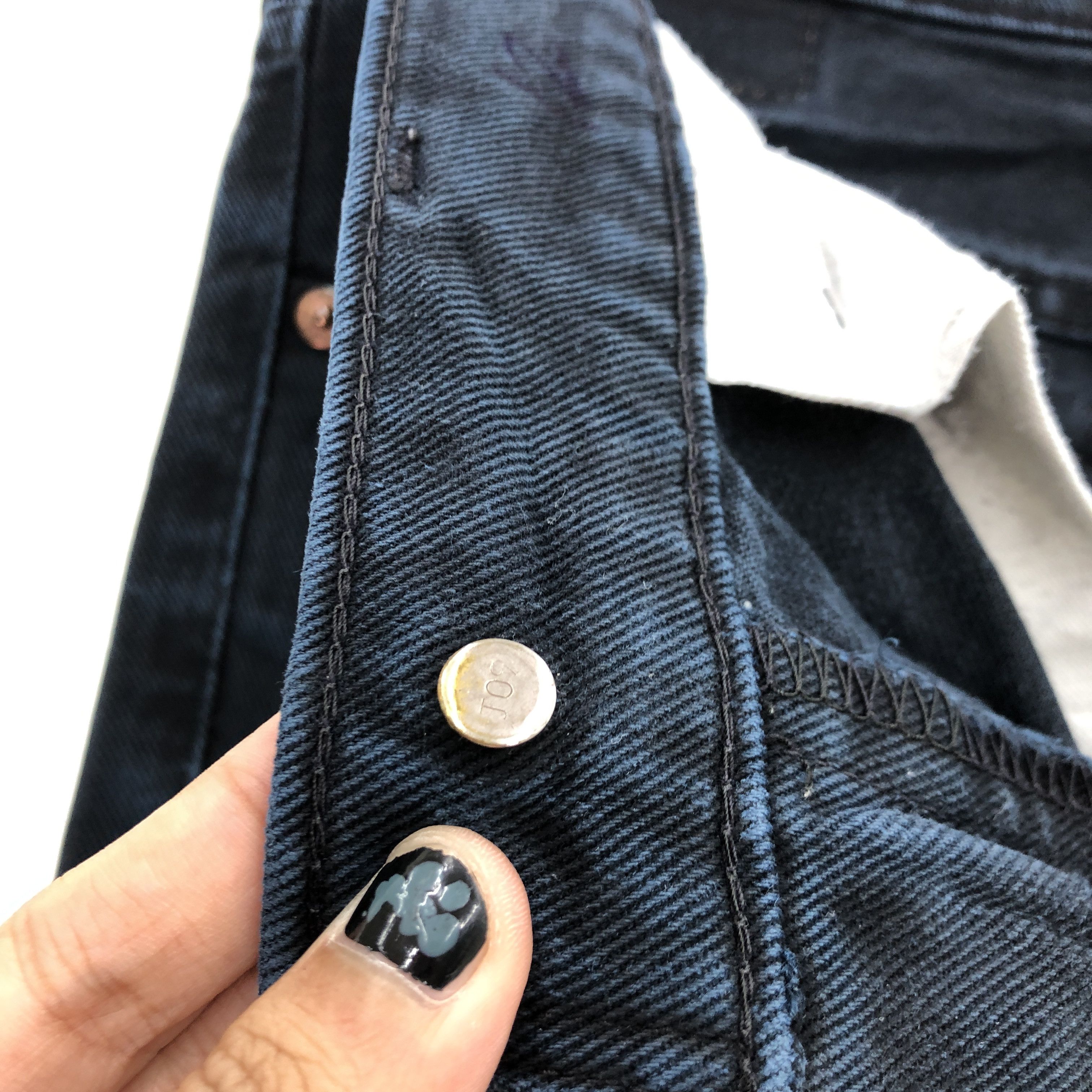 Levi's Vintage Levis Faded Black Jeans Levi's 606 Light Wash Denim Size US 30 / EU 46 - 8 Thumbnail