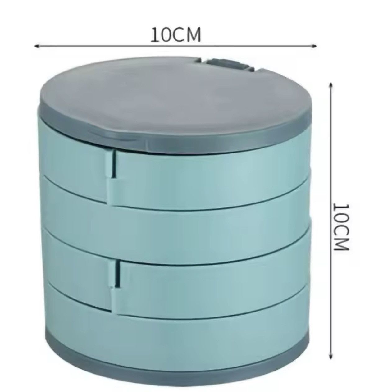 Designer Blue/Pink Jewelry Holder Stand Display Tray Jewelry Storage Size ONE SIZE - 6 Thumbnail