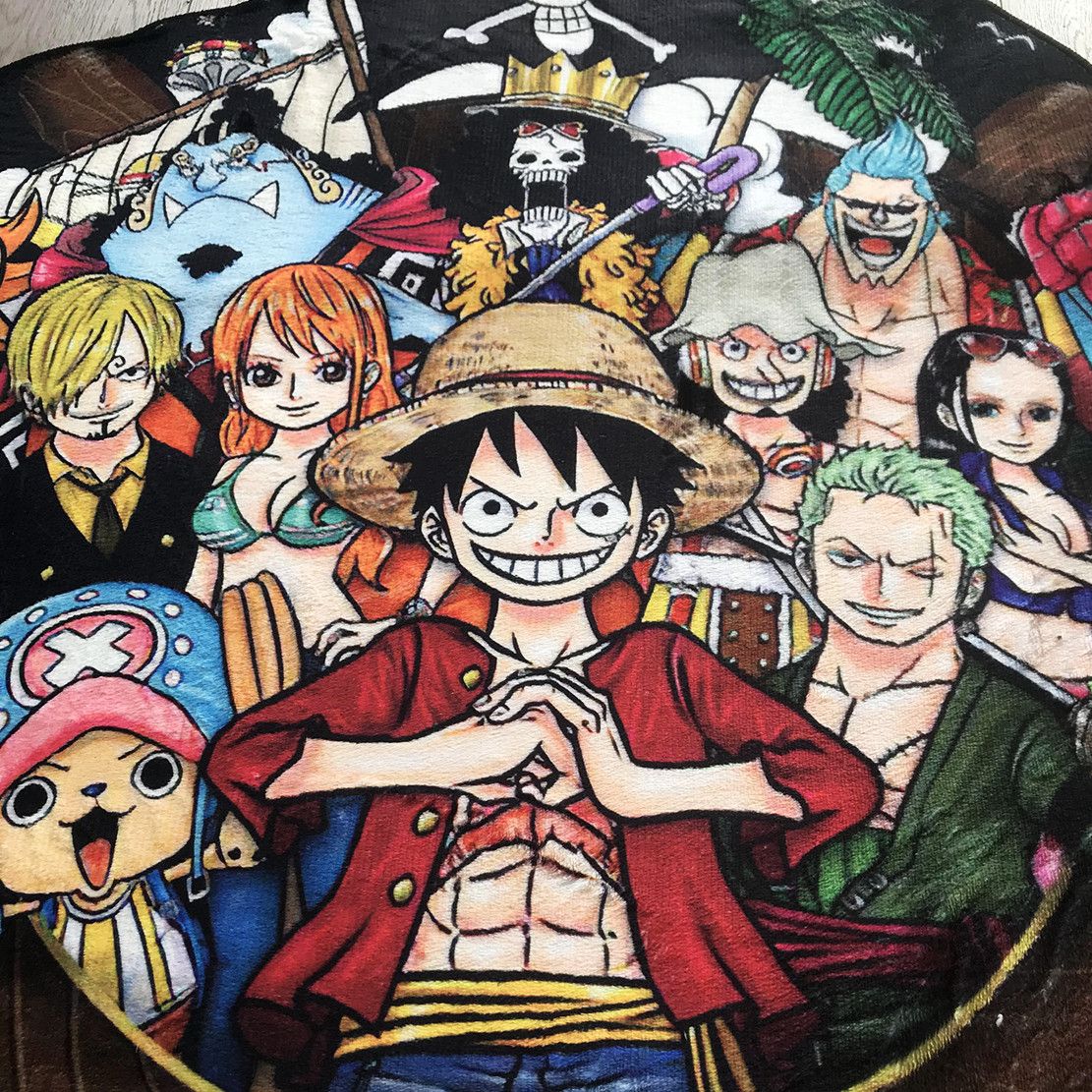 Japanese Brand × Vintage Custom Rug Design One Piece Rudder Design Anime Size ONE SIZE - 6 Thumbnail
