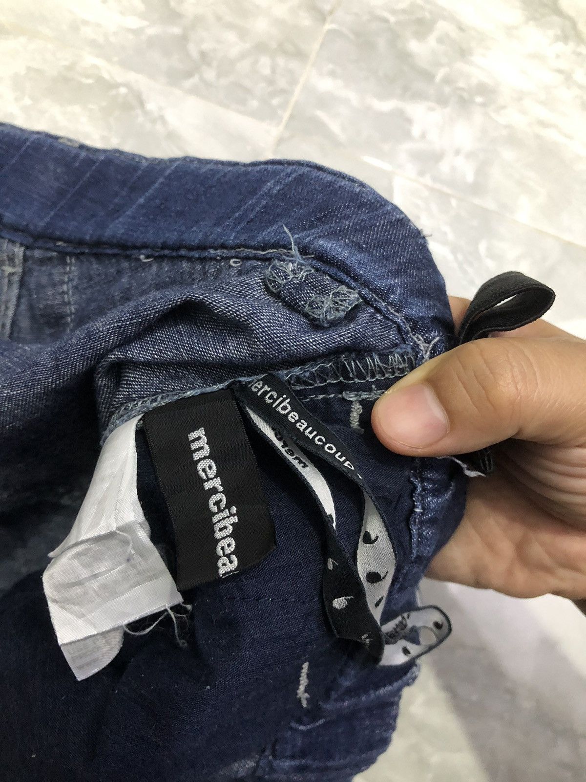mercibeaucoup Mercibeaucoup Balloon Denim Pants + Free Tote Bag Size US 28 / EU 44 - 13 Thumbnail