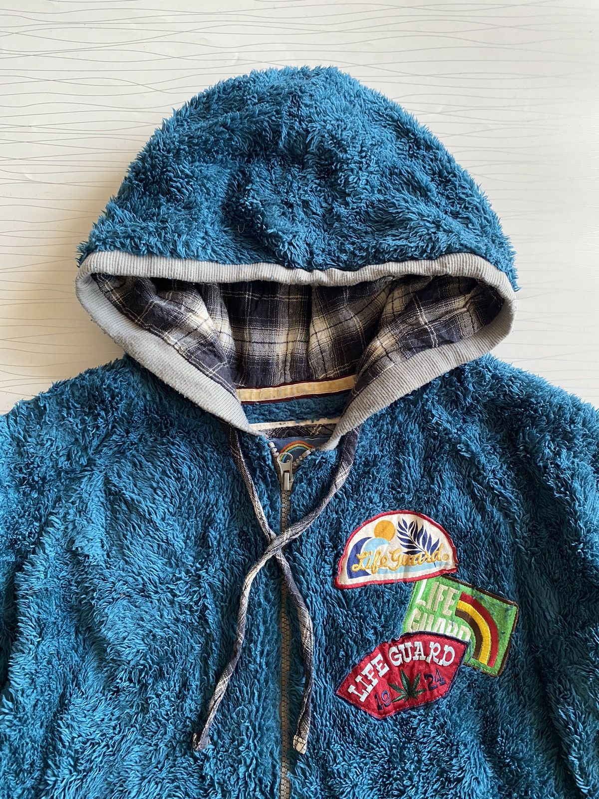 Japanese Brand Lifeguard Fleece hooded Size US M / EU 48-50 / 2 - 10 Thumbnail