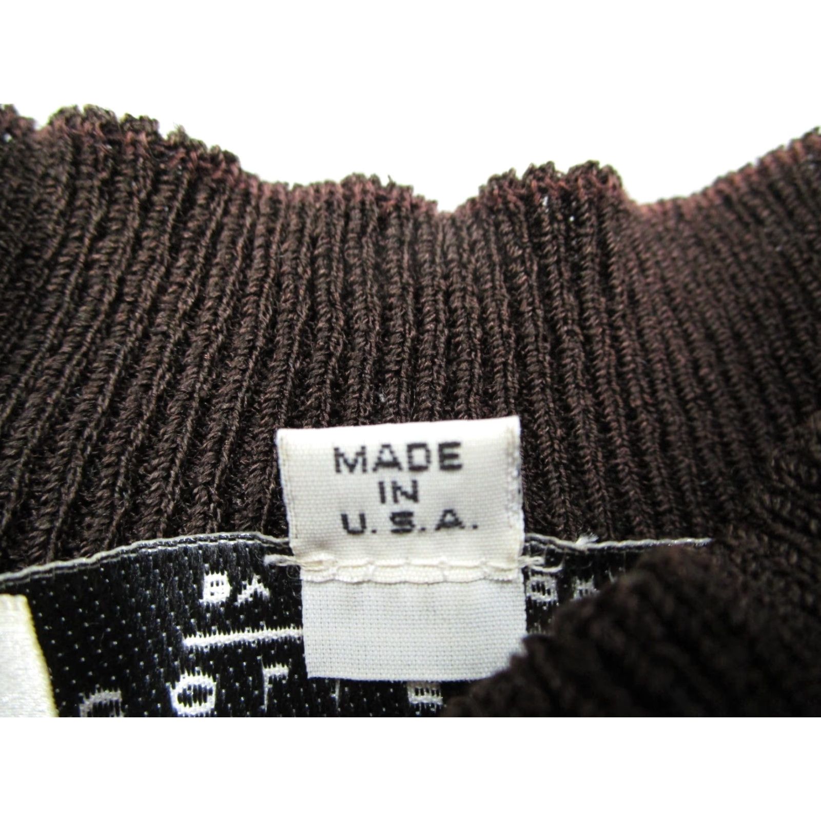 Vintage VINTAGE St John Collection Marie Gray Sweater Women Small Brown AOP Tiger 90s Size S / US 4 / IT 40 - 4 Thumbnail