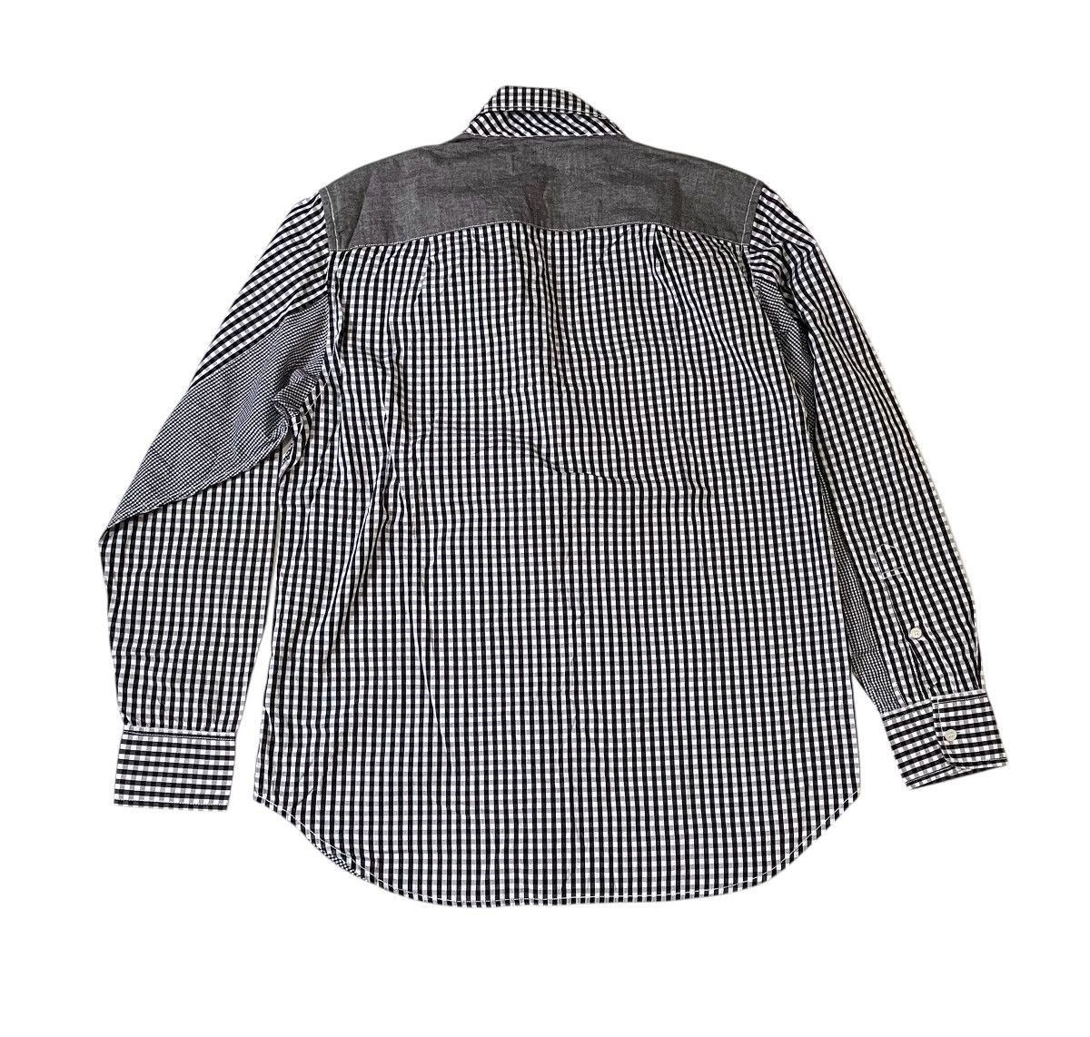 Comme des Garcons Ganryu cdg AD2013 hybrid plaid shirt blazer Size US M / EU 48-50 / 2 - 6 Thumbnail