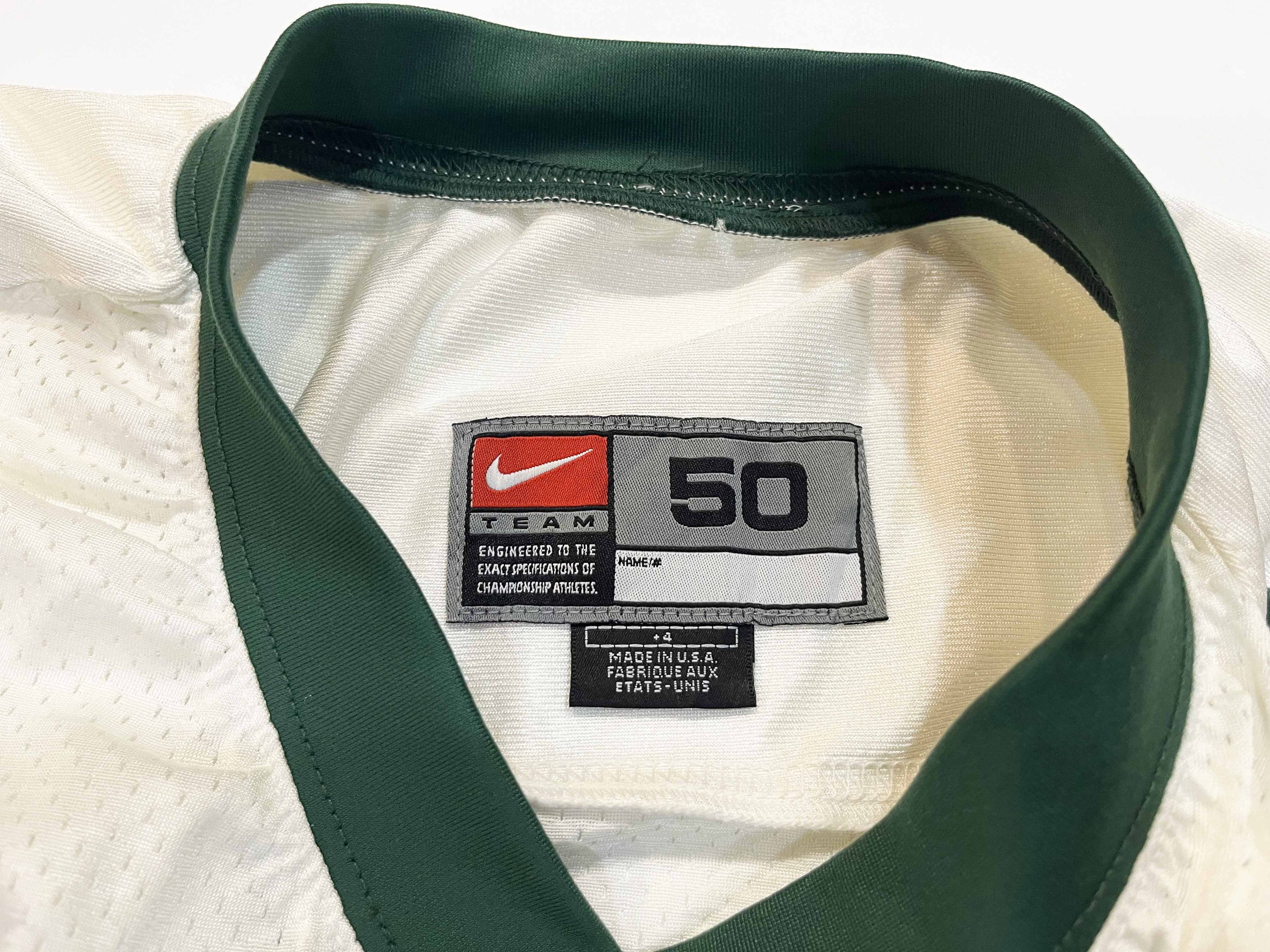Nike Nike Michigan State Spartans #69 NCAA Team Issued Jersey Size US L / EU 52-54 / 3 - 3 Thumbnail