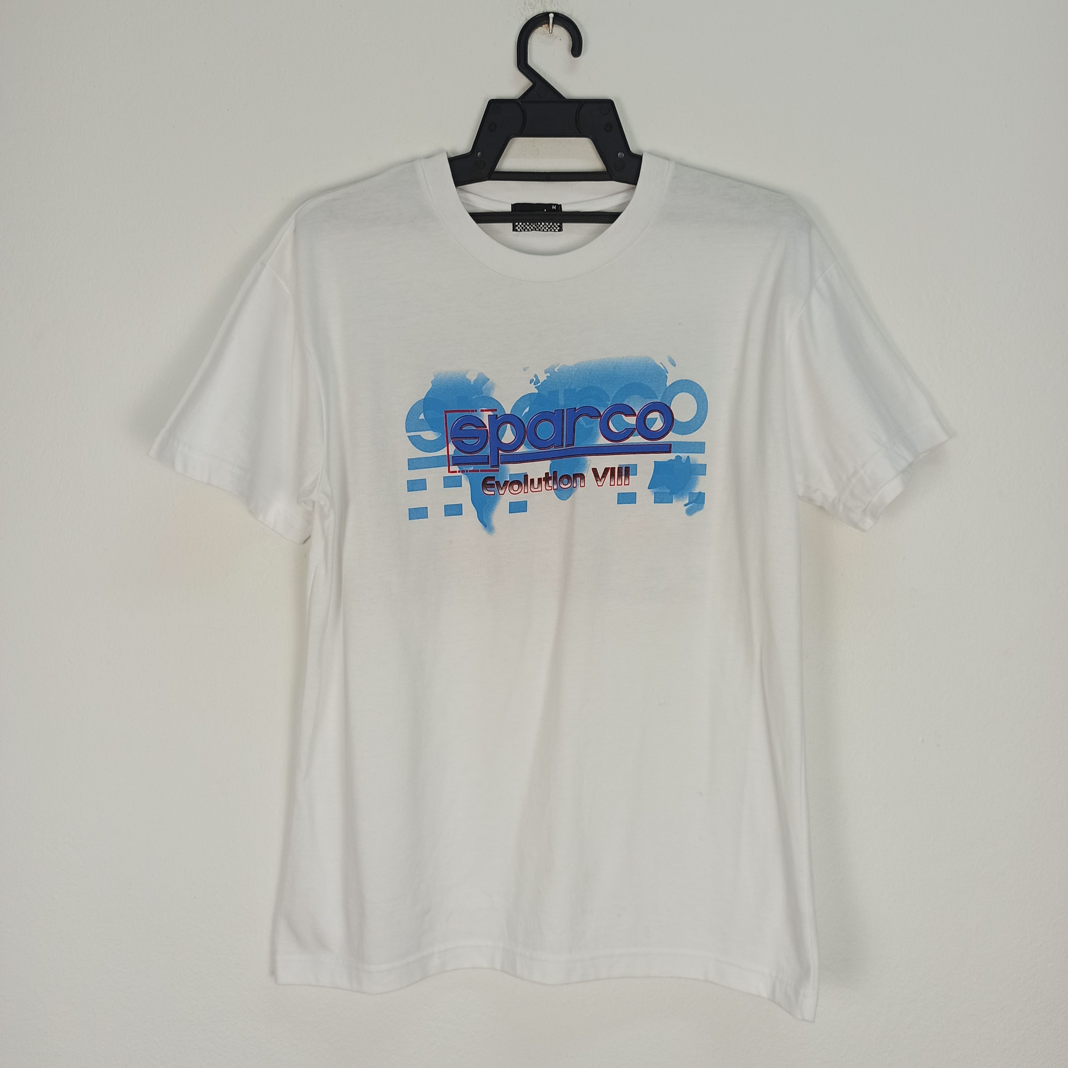 Sports Specialties Rare SPARCO Lancer Evolution VIII Mitsubishi Tshirt Size US M / EU 48-50 / 2 - 4 Thumbnail