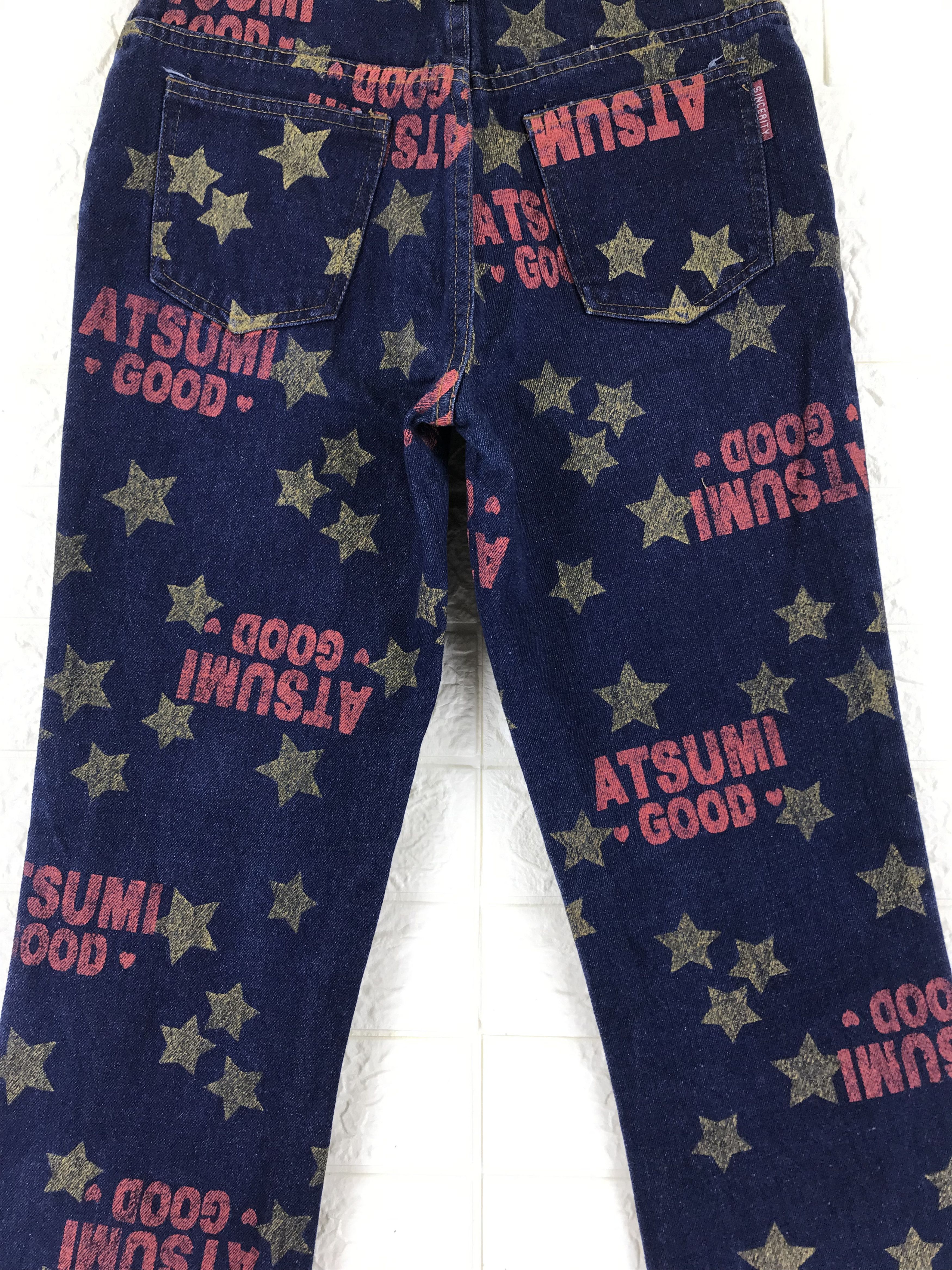 Hysteric Glamour Hysteric Glamour x Atsumi Good Over Printed Jeans Size 26" / US 2 / IT 38 - 7 Thumbnail