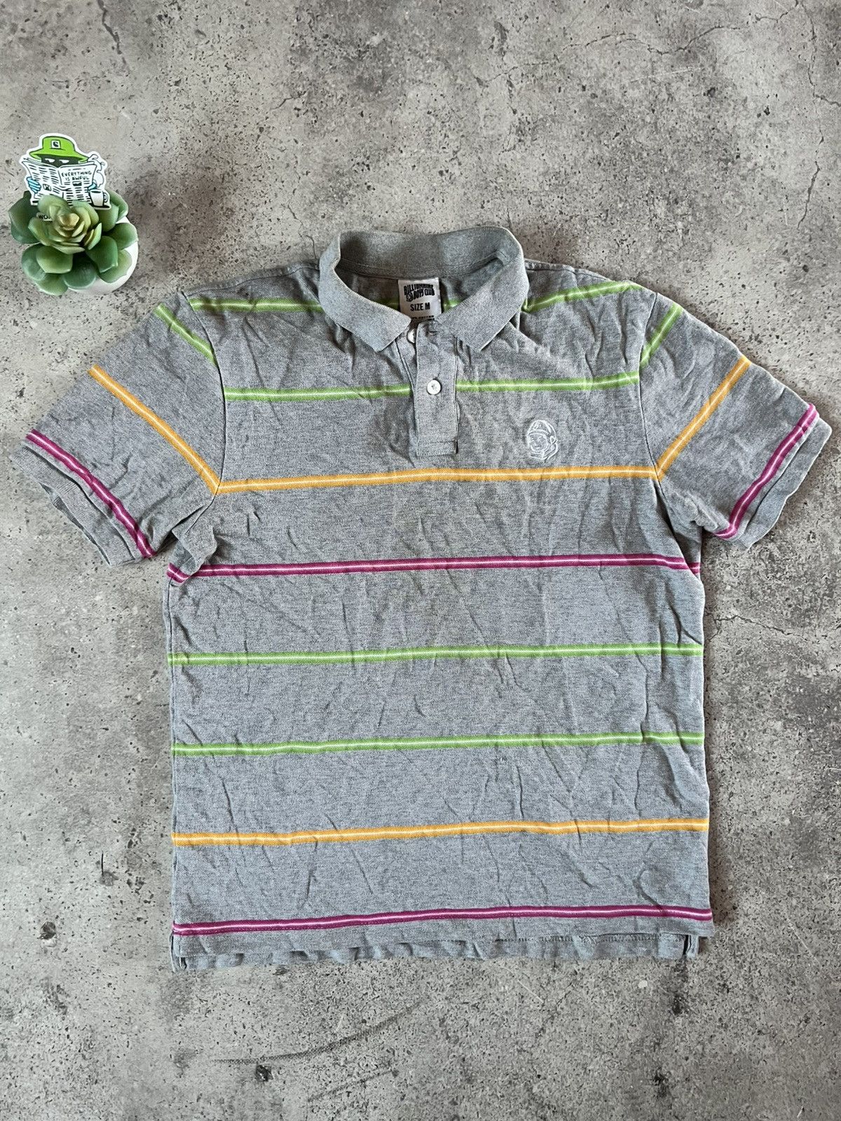 Billionaire Boys Club × Japanese Brand × Vintage Vintage Billionaire boys Club Astronaut Polo Sz Size US M / EU 48-50 / 2 - 1 Thumbnail