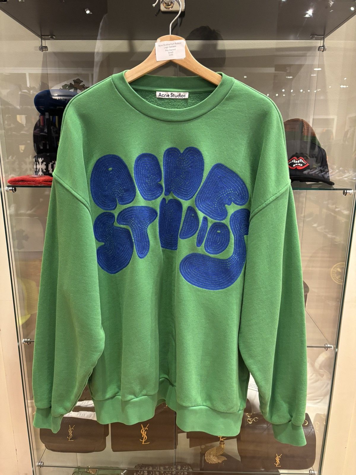 Acne Studios Acne Studios Fyre Bubble Logo Sweater Size US S / EU 44-46 / 1 - 1 Thumbnail