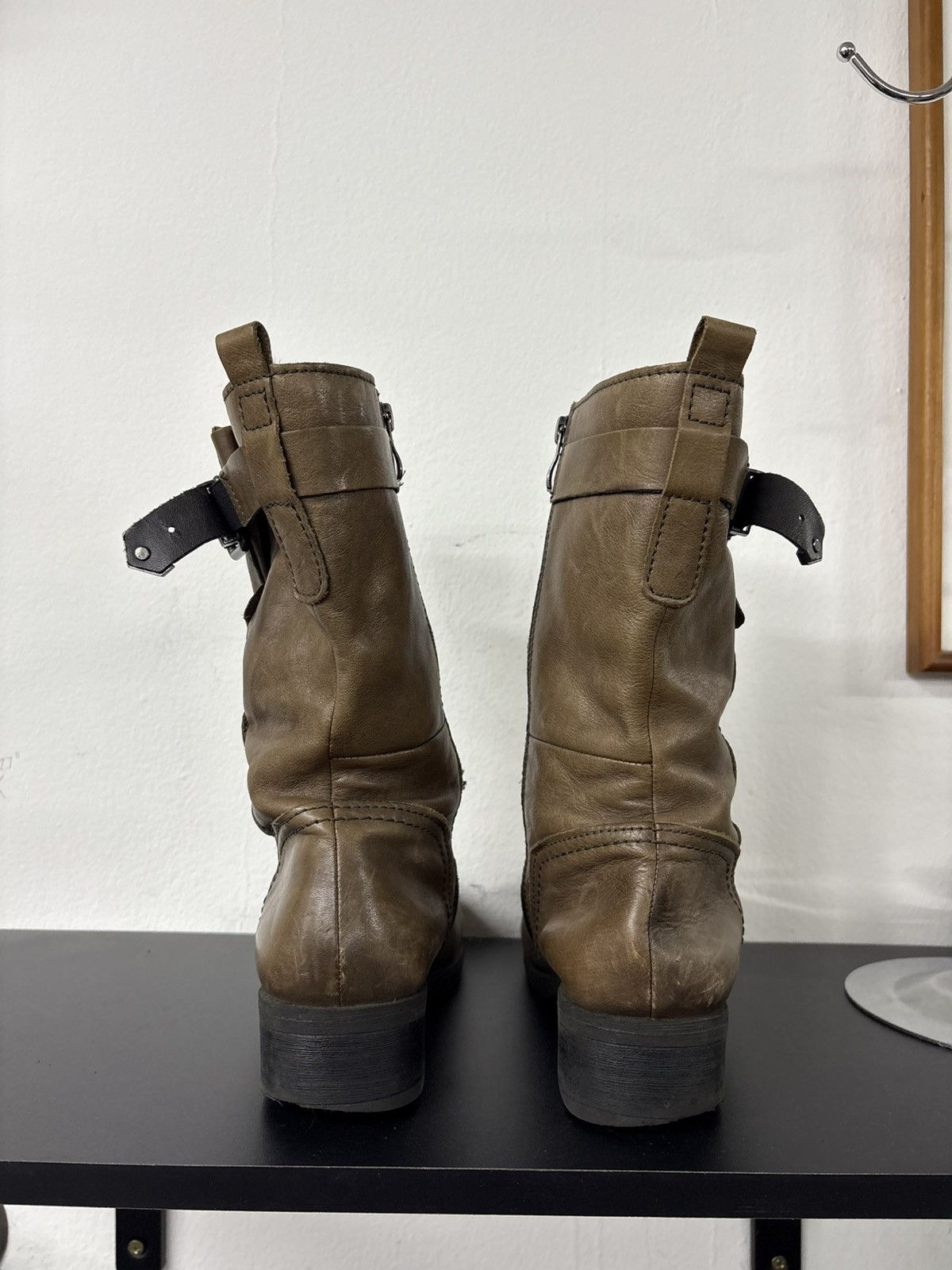 Alfredo Bannister Vintage Zipper Guidi Style Boots Size US 7.5 / EU 40-41 - 13 Thumbnail