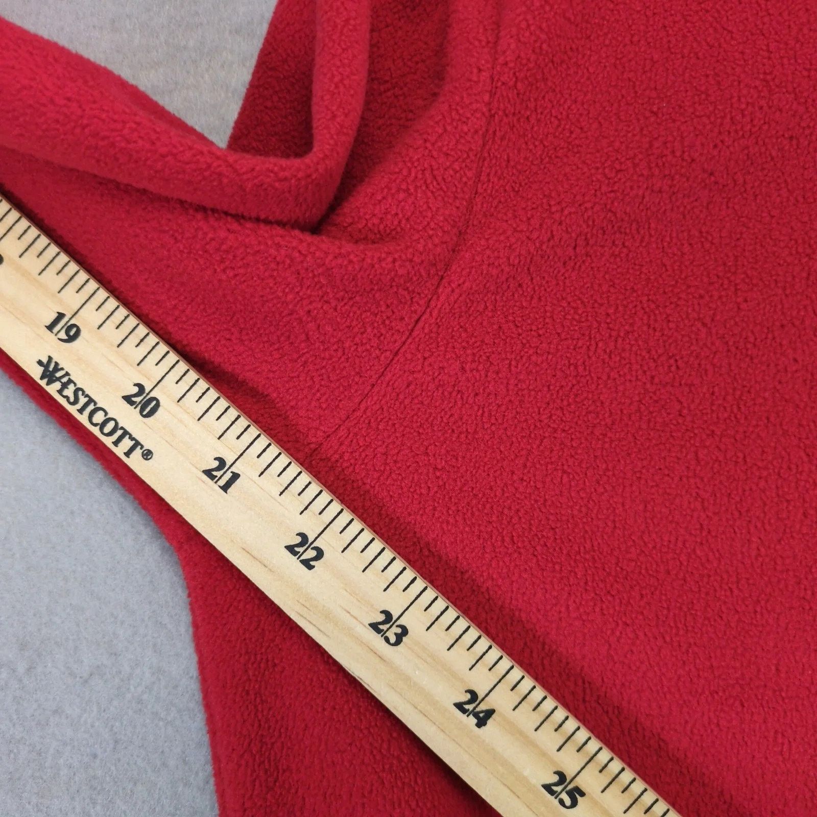 Adidas Adidas Golf Red Fleece Pullover Women's M Cowl Neck Long Slv Size M / US 6-8 / IT 42-44 - 7 Thumbnail