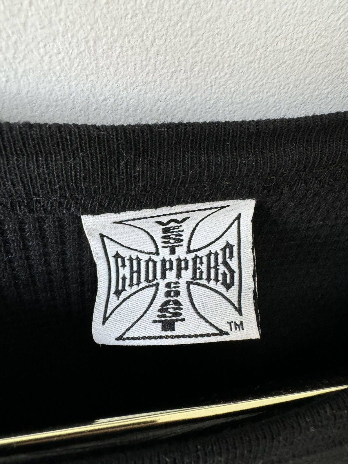Vintage VINTAGE 90s WEST COAST CHOPPERS THERMAL OVERSIZED FADED RARE Size US XL / EU 56 / 4 - 8 Thumbnail