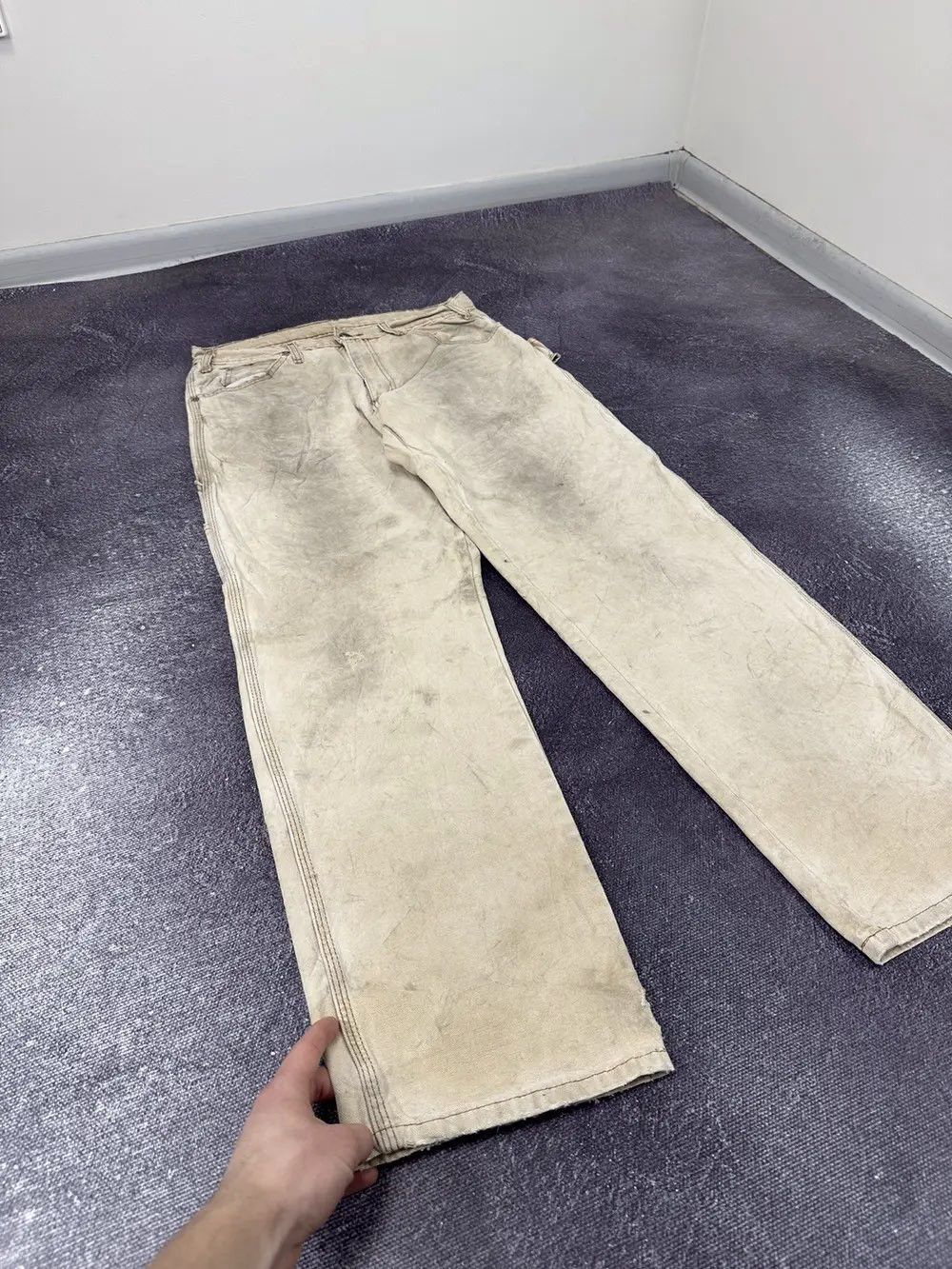 Dickies Vintage Dickies USA Distressed Carpenter Opium Work Pants Size US 32 / EU 48 - 10 Thumbnail