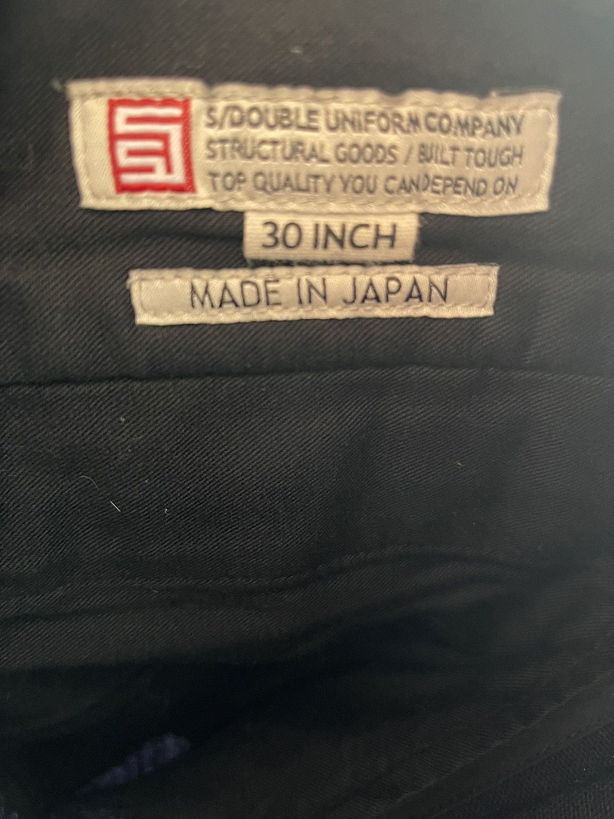 S/DOUBLE S Double Wool Pants Size US 31 - 4 Thumbnail