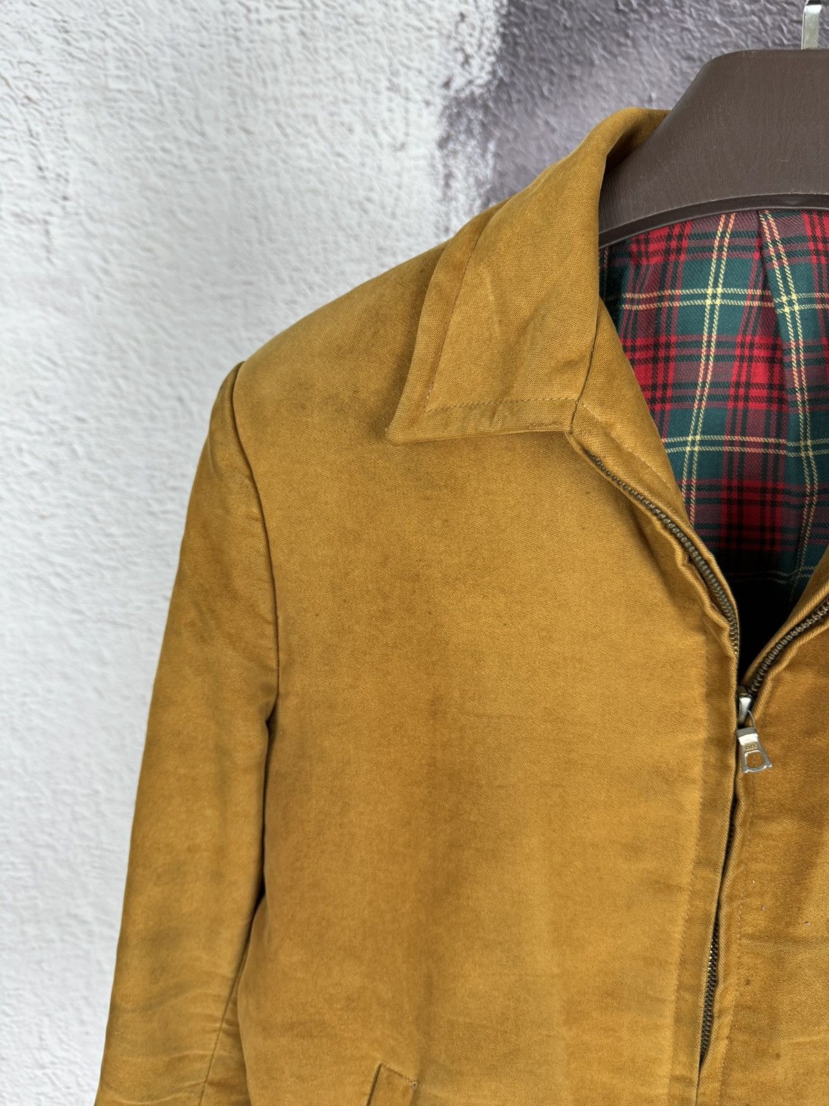 Vintage Vintage 70s 80s light brown cotton bomber aviator jacket Size US L / EU 52-54 / 3 - 3 Thumbnail