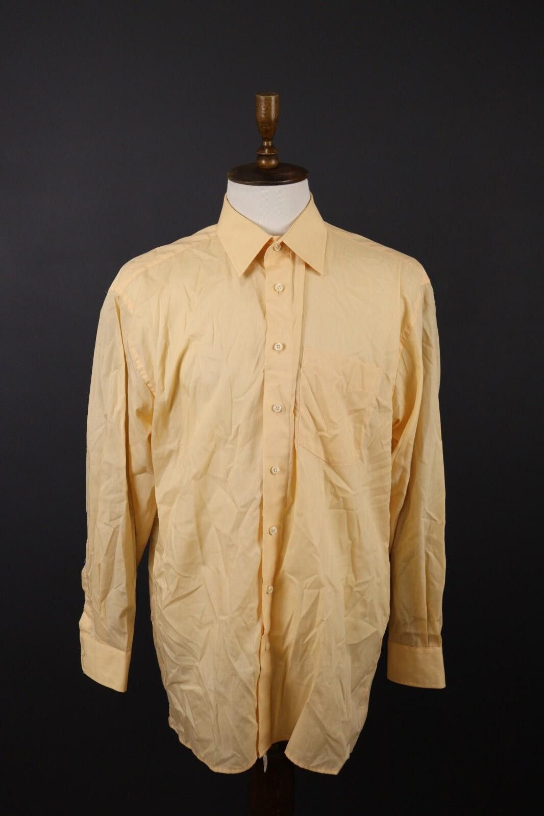 Paul Smith Paul Smith Orange Long Sleeve Button Down Shirt Size 44 Size US M / EU 48-50 / 2 - 1 Thumbnail