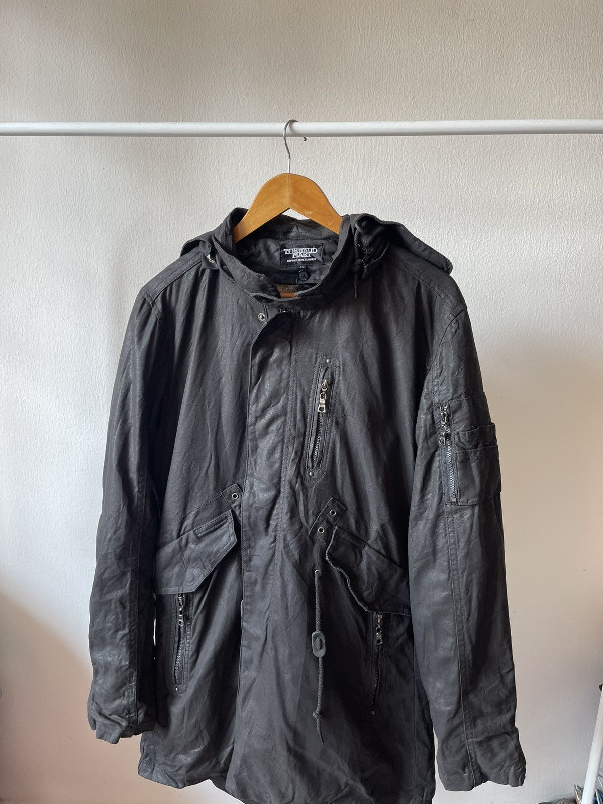 Tornado Mart 2000s Tornado Mart Parka Wx With Raccon Fur Hoodie Size US M / EU 48-50 / 2 - 5 Thumbnail