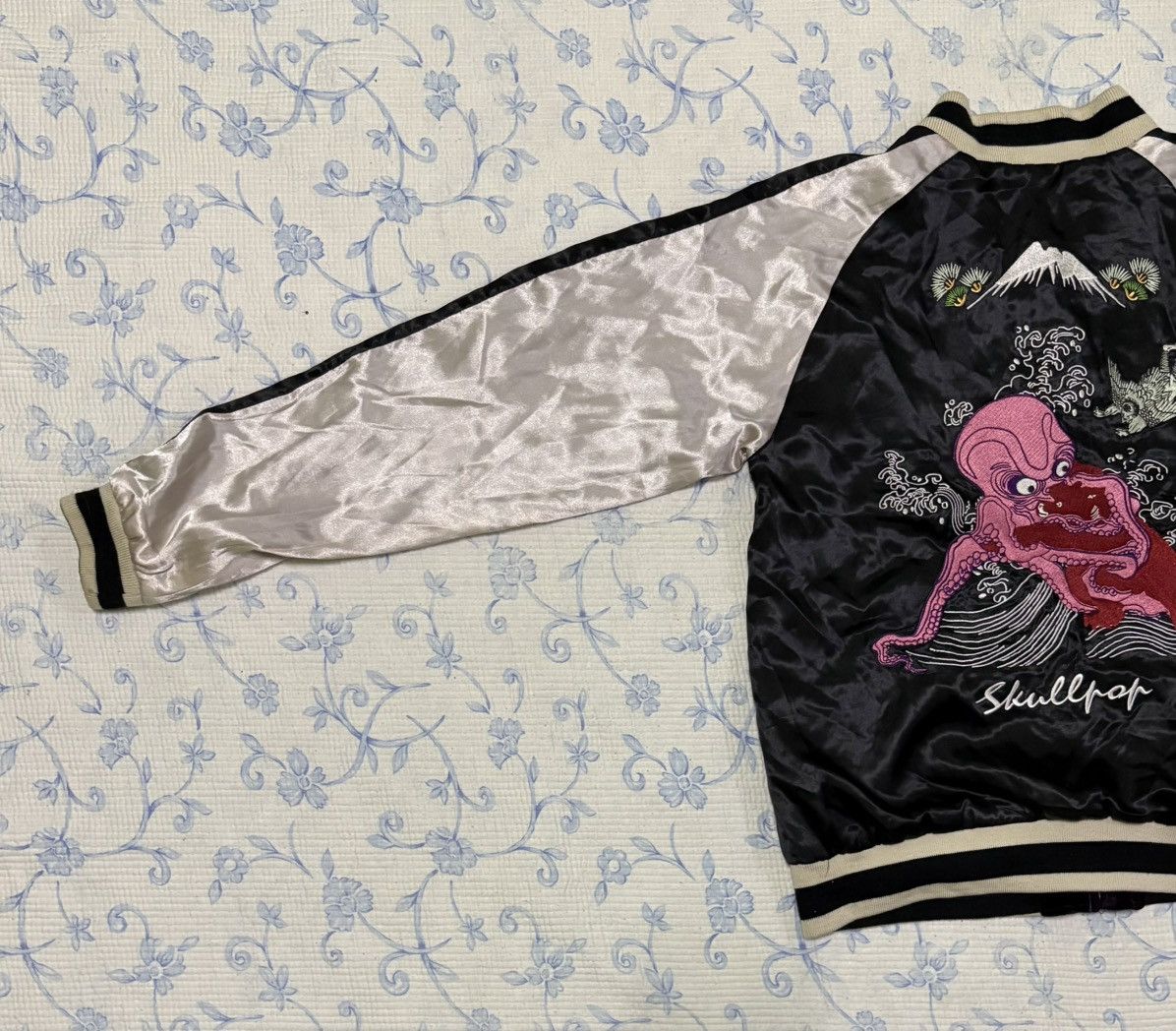 Japanese Brand Sukajan Skeleton Light Jacket Size US L / EU 52-54 / 3 - 9 Thumbnail