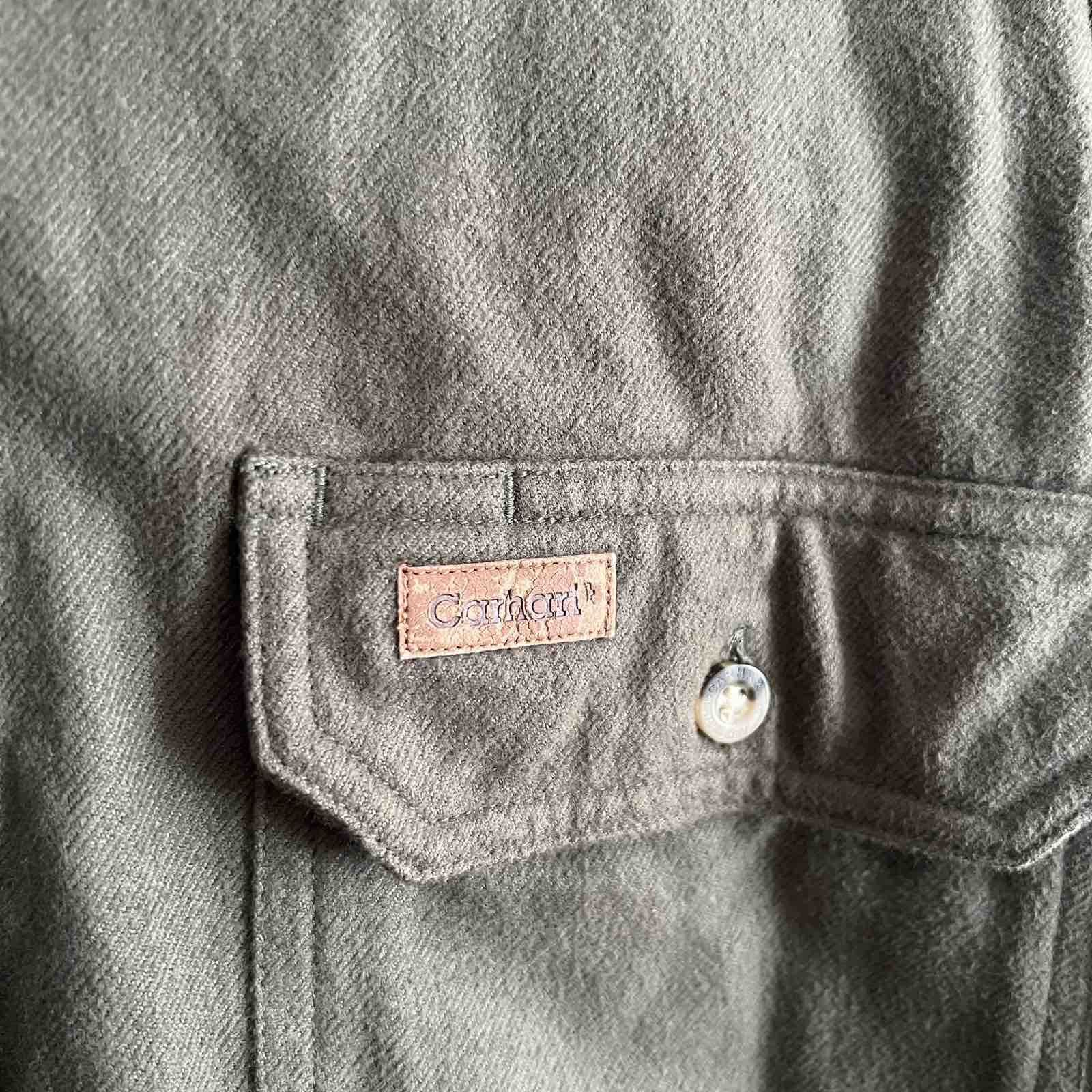 Carhartt × Vintage Vintage Carhartt Shadow Checked Double Pocket Sz L Size US L / EU 52-54 / 3 - 6 Thumbnail