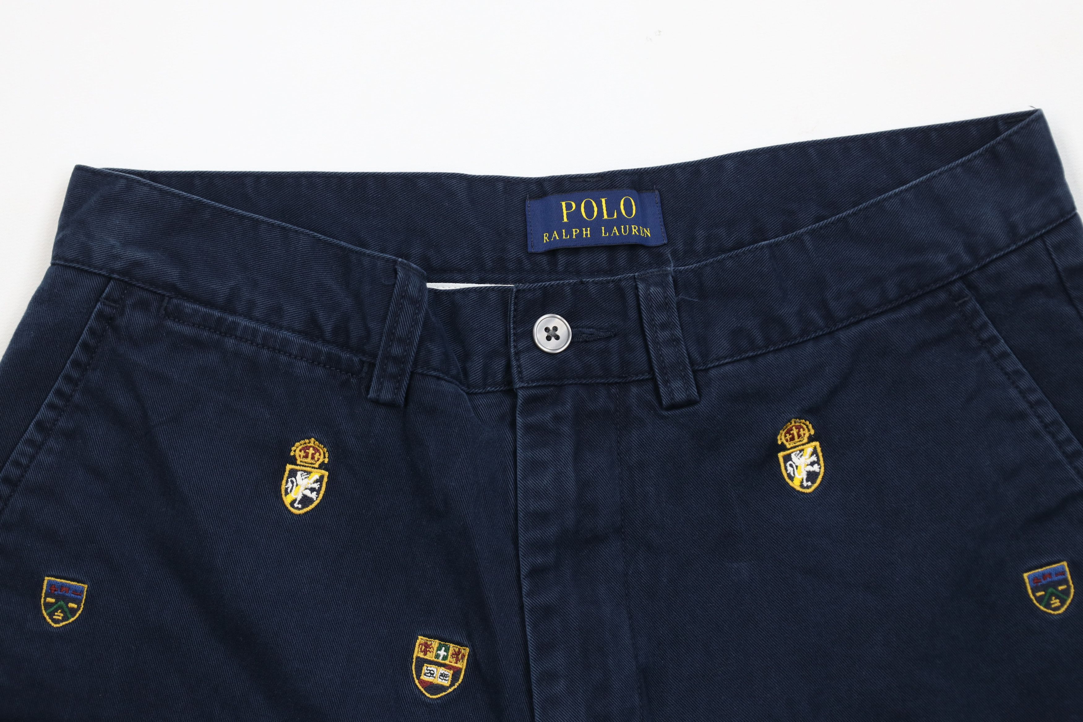 Ralph Lauren Vintage Y2K Ralph Lauren All Over Print Chino Shorts Cotton Size US 29 - 2 Thumbnail