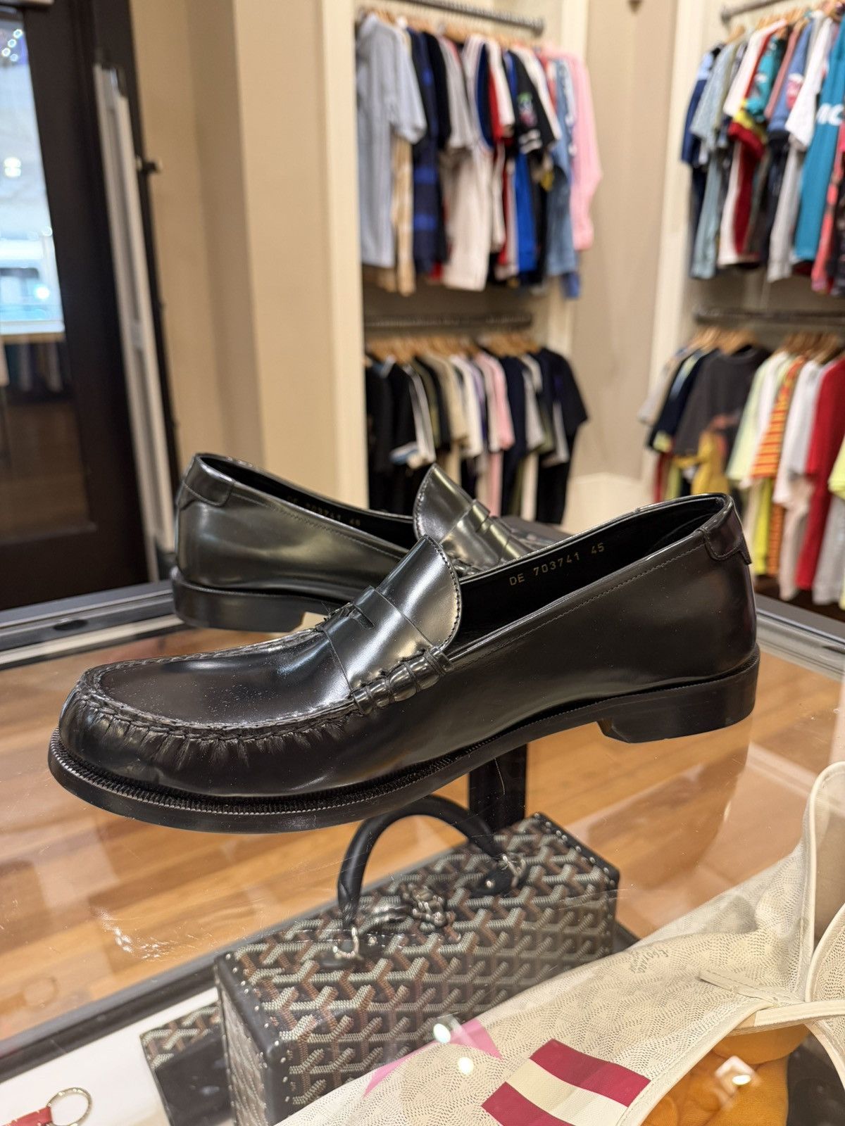 Saint Laurent Paris Saint Laurent LE Leather Loafer Size US 12 / EU 45 - 3 Thumbnail