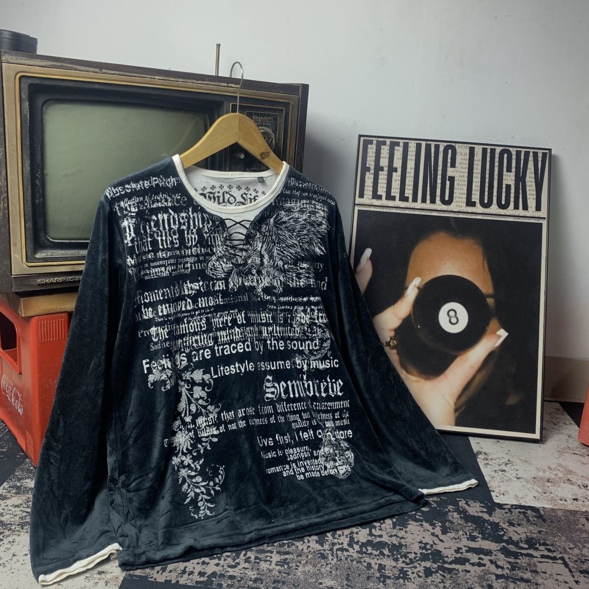 Japanese Brand ‼️Uniq Item‼️Wild Life Punk Long Sleeve Size US M / EU 48-50 / 2 - 1 Thumbnail