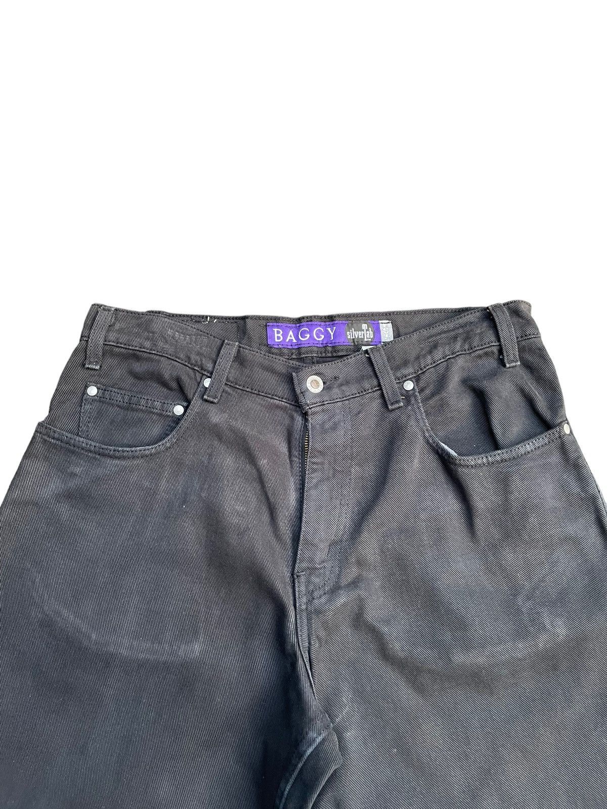 Levi's Vintage Rare Black Levis Silver tab Baggy Size US 34 / EU 50 - 4 Thumbnail