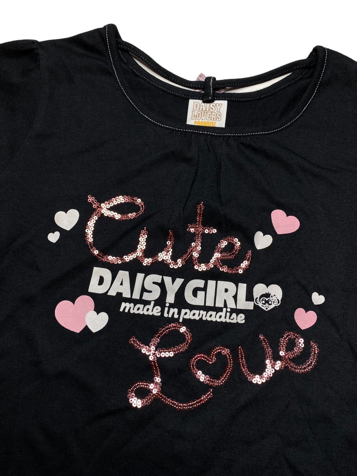 Angel Blue 2000s Daisy Girl - Baby Tee Size L / US 10 / IT 46 - 2 Thumbnail