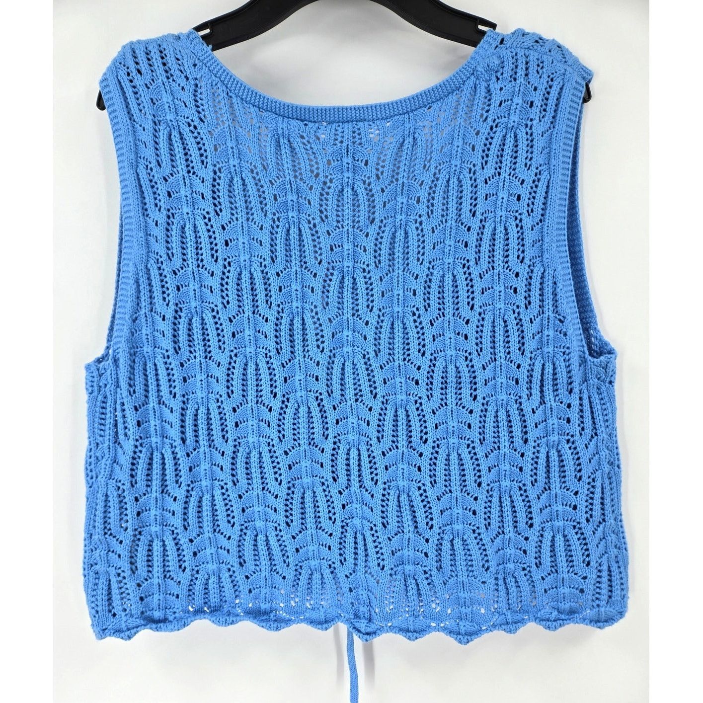 Other NWT Roxy Beach Bound Crochet Crop Sweater Vest Womens Medium Size M / US 6-8 / IT 42-44 - 4 Thumbnail