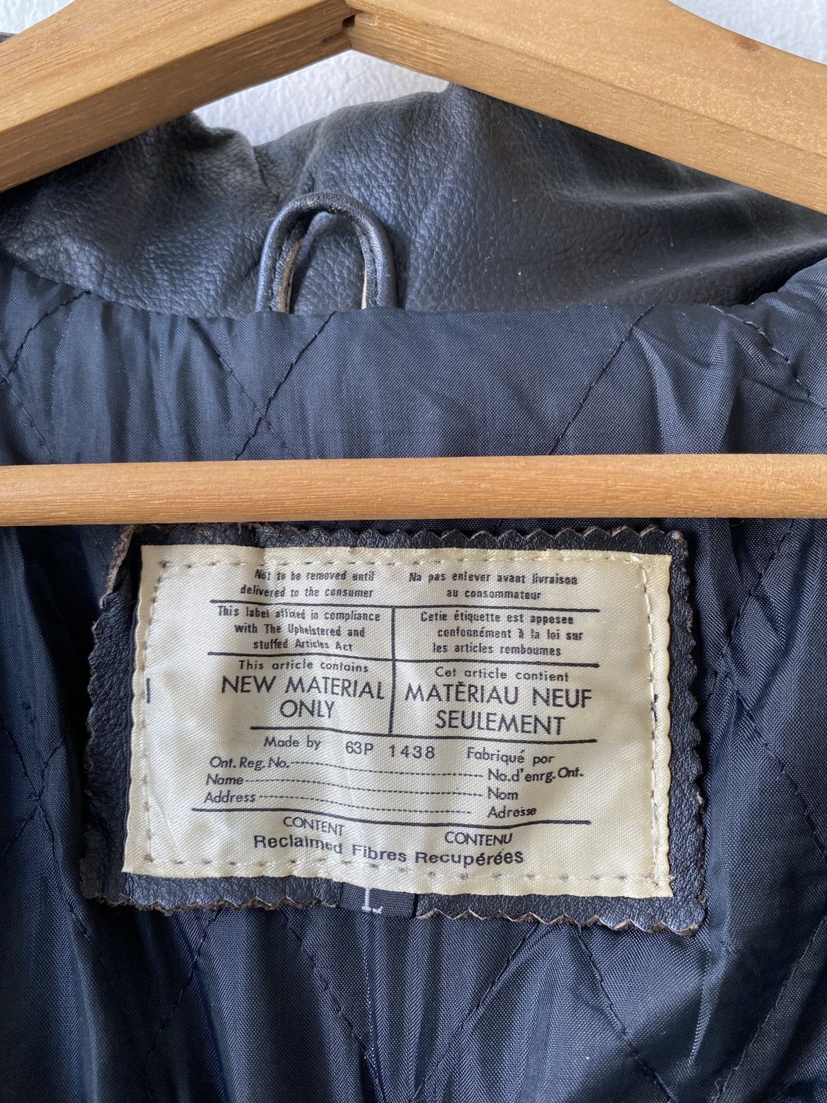 Genuine Leather Vintage 90s Double Collar Genuine Leather Biker Jacket Size US M / EU 48-50 / 2 - 14 Thumbnail