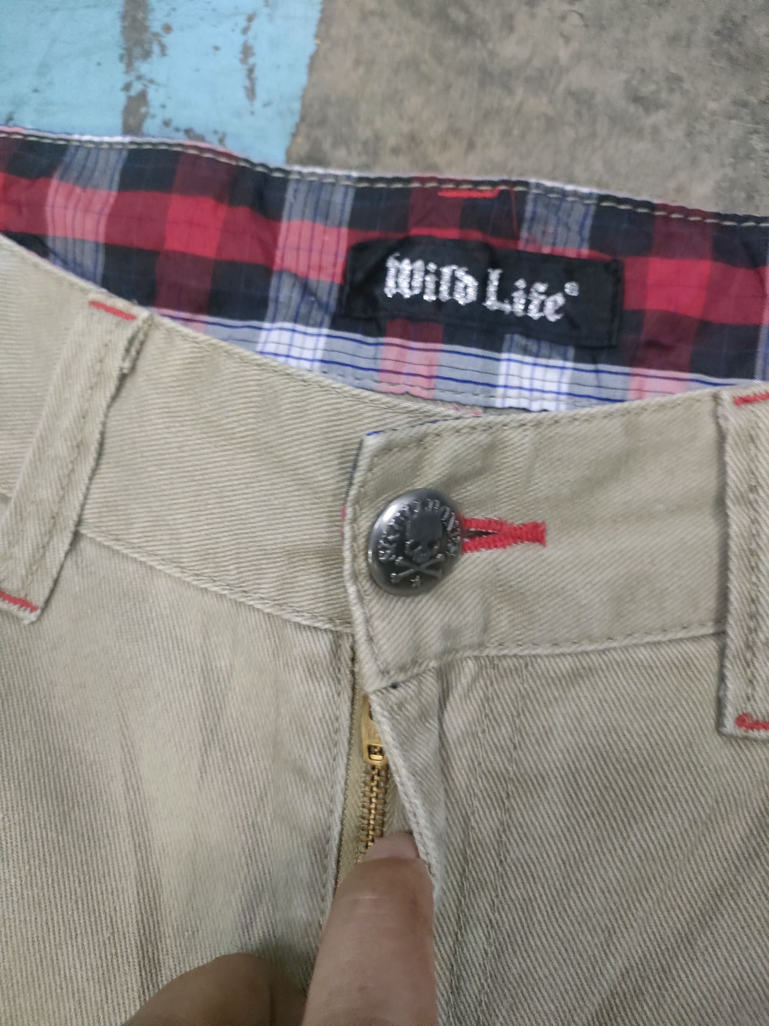 If Six Was Nine Wild Life Skull Bones Pants Size US 32 / EU 48 - 7 Thumbnail