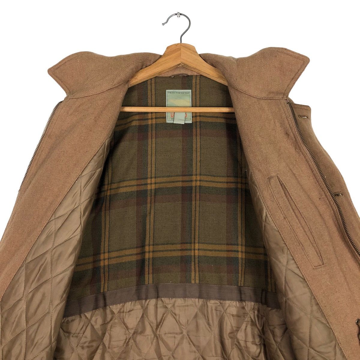 Japanese Brand 🔥Vtg Wool Jacket Tartan Lining Uniqlo Japan Issey Miyake Size US M / EU 48-50 / 2 - 12 Thumbnail