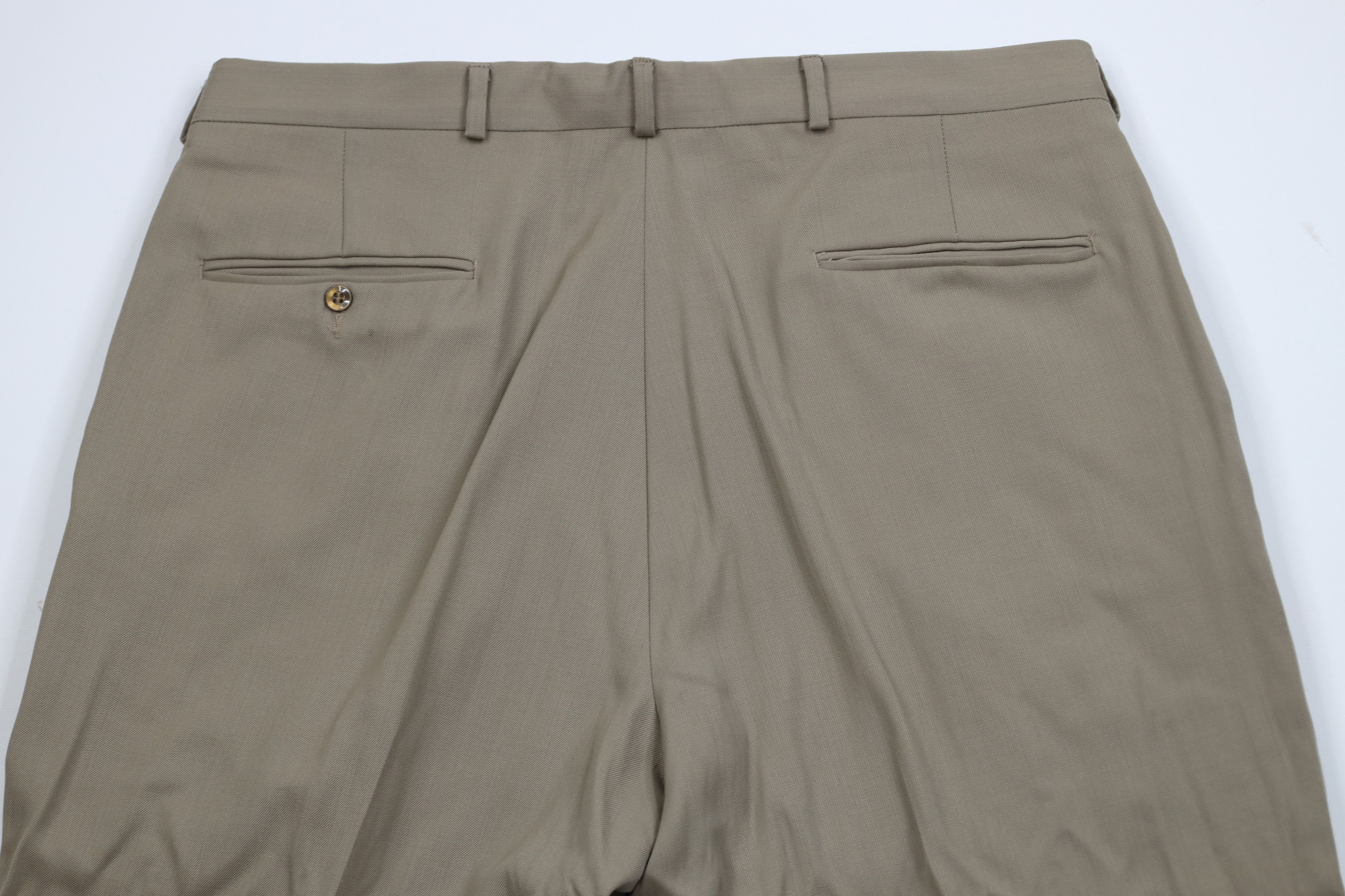 Vintage Vintage 70s Streetwear Wool Knit Wide Leg Chino Pants Size US 38 / EU 54 - 11 Thumbnail