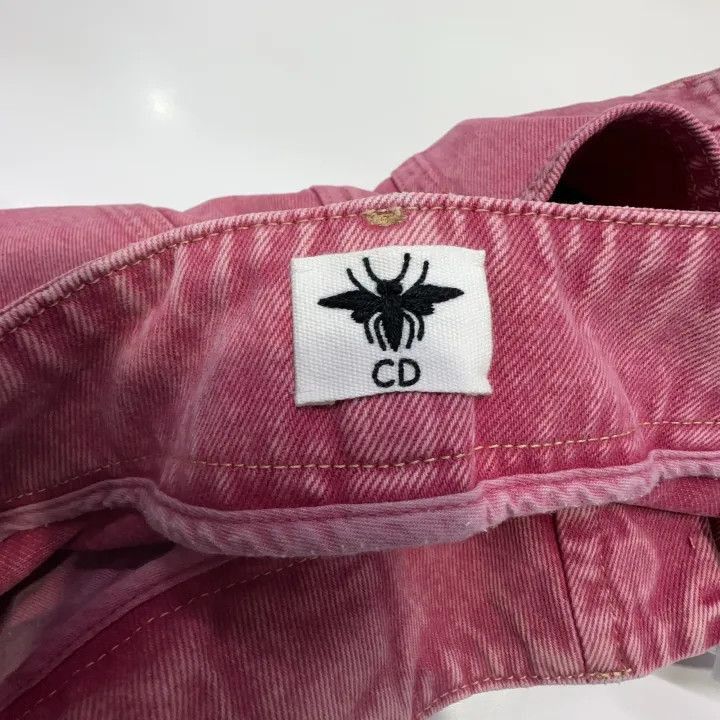 Other Dior SS22 Pink Denim Shorts for Women 0079-2507 Size 23" - 5 Thumbnail