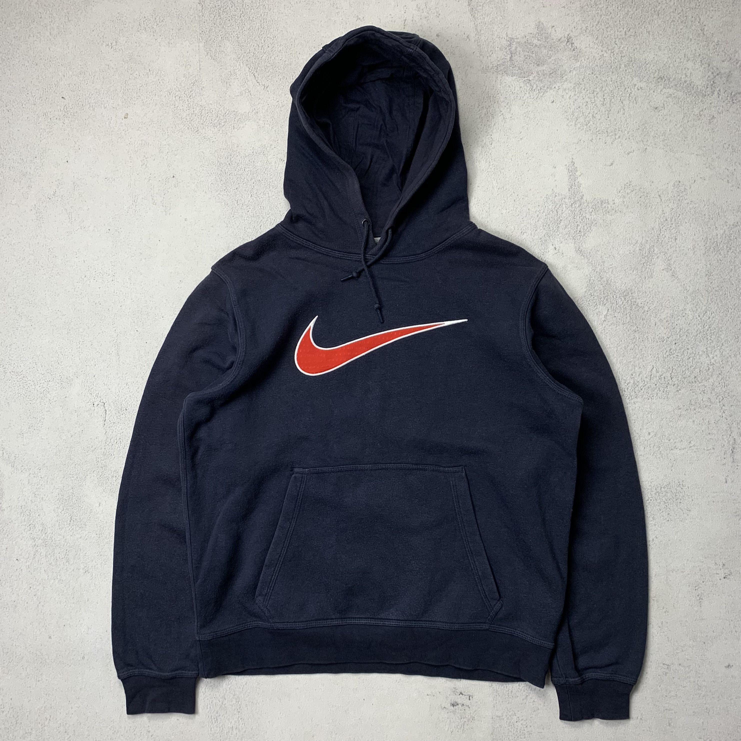 Nike Swoosh Embroidery Logo Y2K Hoodie