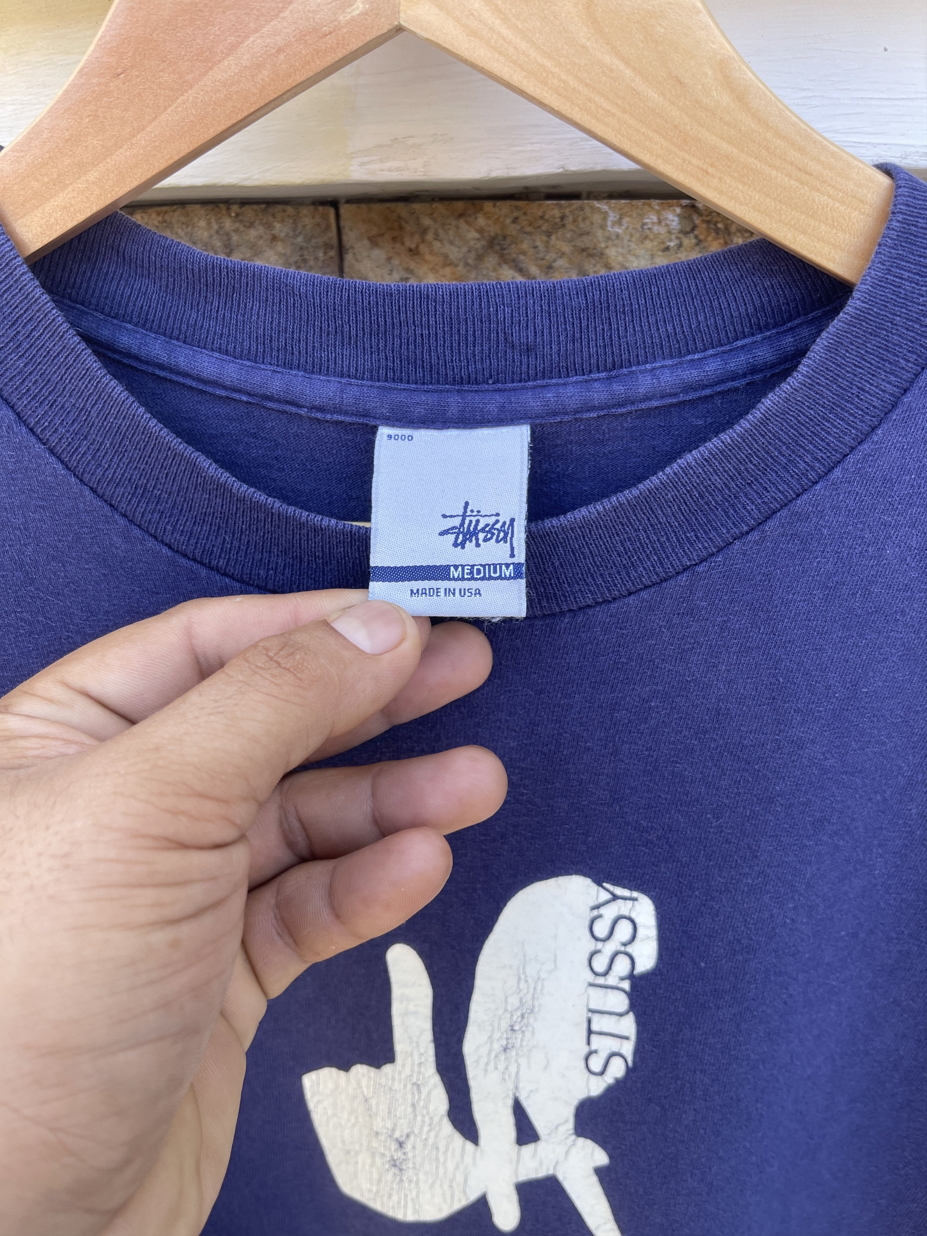 Stussy Rare🔥Vintage 90s Stussy Los Angeles T-Shirt Size US M / EU 48-50 / 2 - 4 Thumbnail