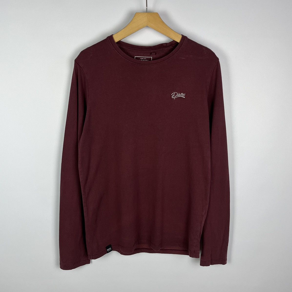 Diesel Diesel luxury long sleeve t-shirt size M red Size US M / EU 48-50 / 2 - 1 Thumbnail